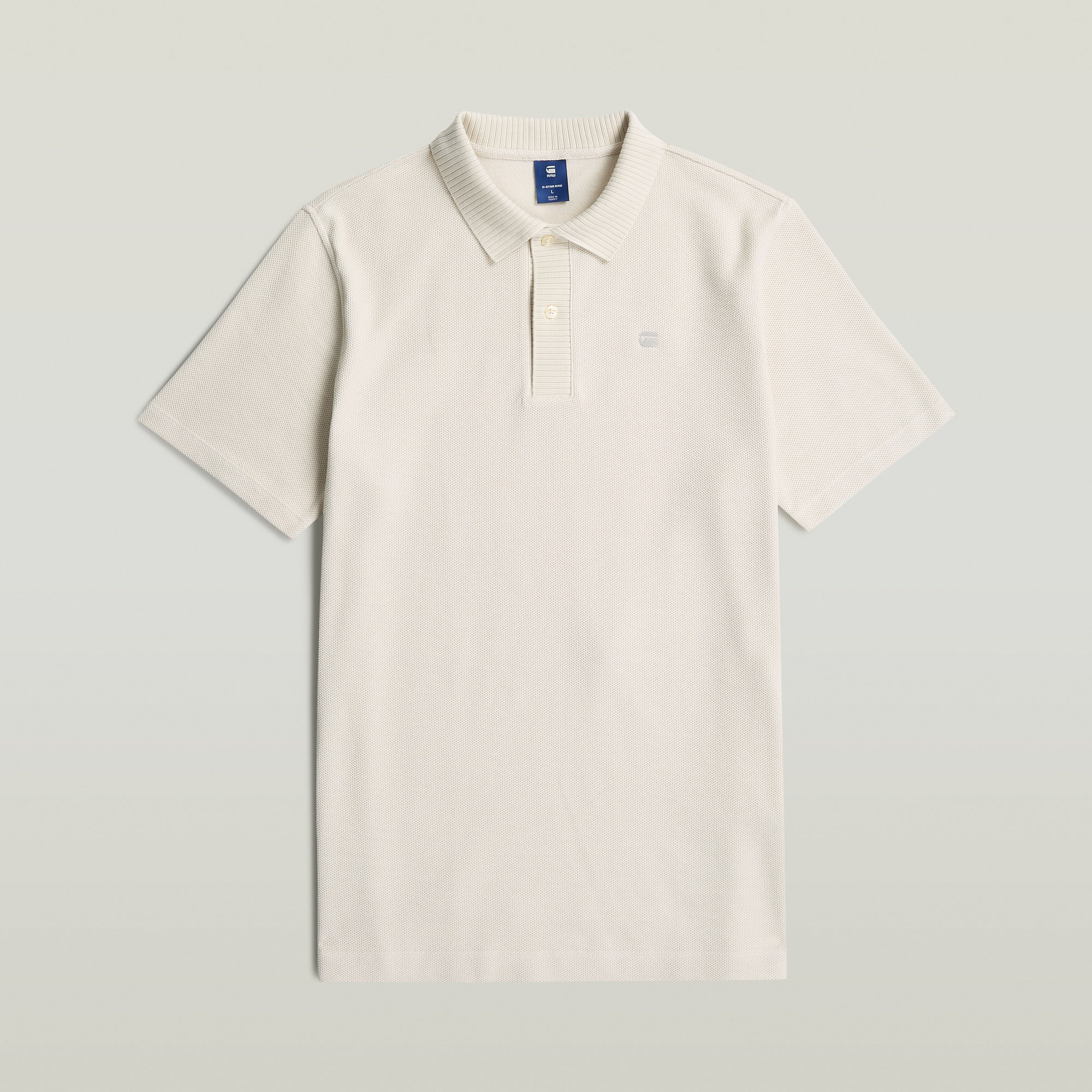 

Structured Polo - Wit - Heren
