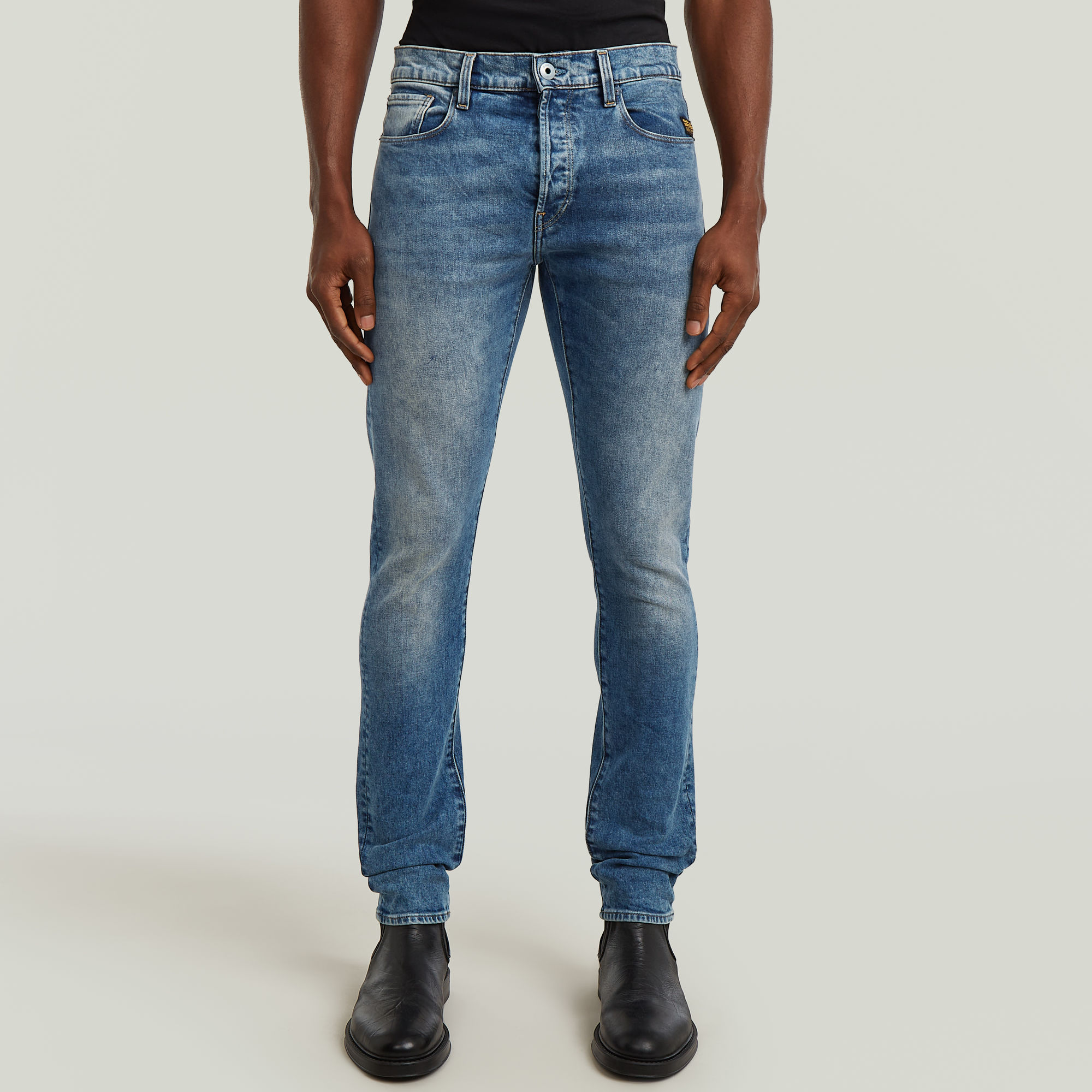 

3301 Slim Jeans - Medium blue - Men