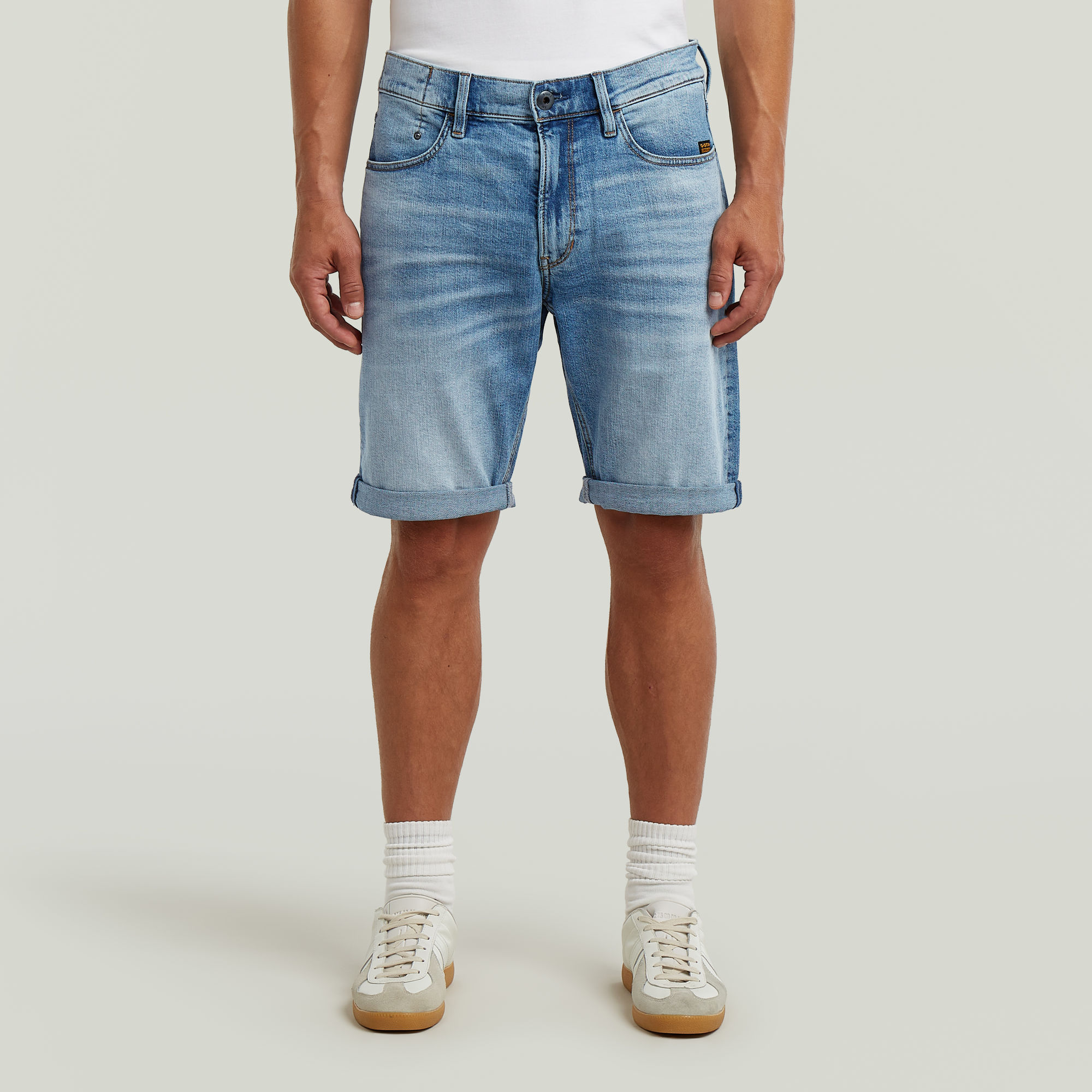 G-Star RAW Mosa Denim Short - Midden blauw - Heren