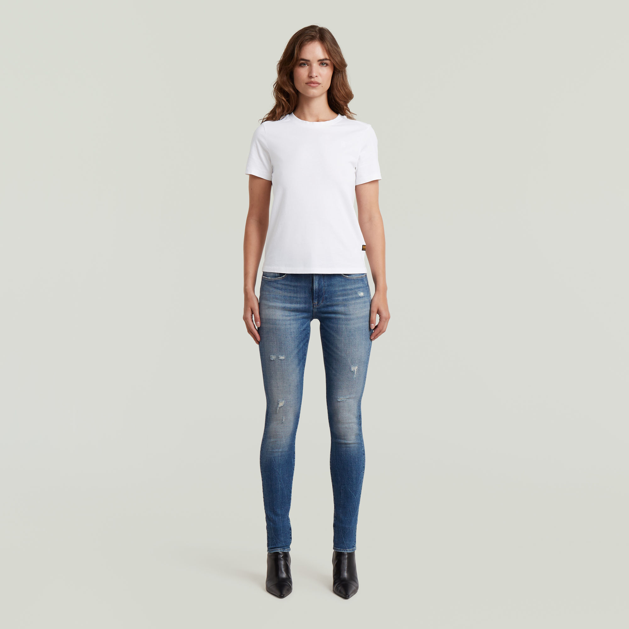 Thumbnail - Nifous Top - Weiß - Damen