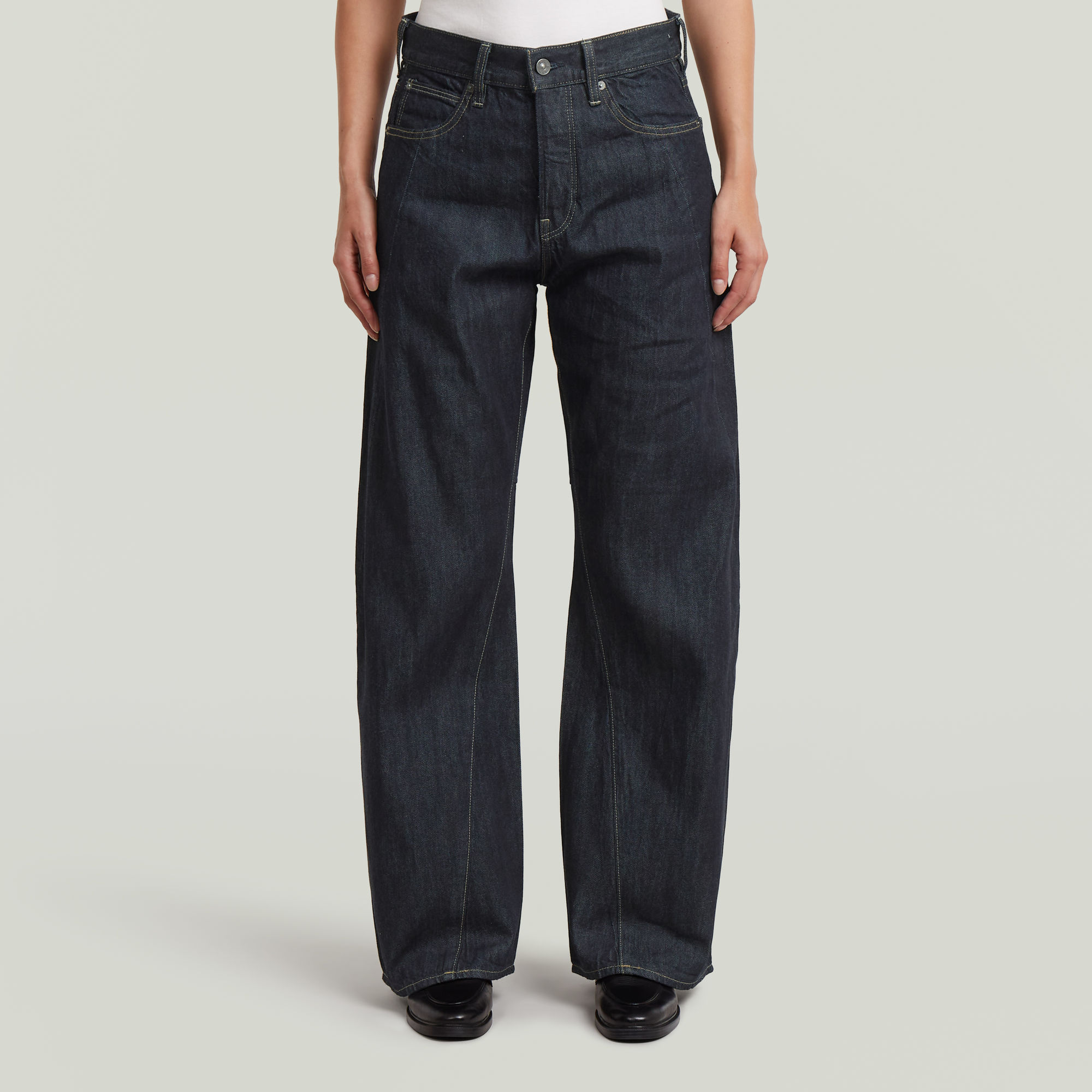 Contor Wide Jeans - Dunkelblau - Damen