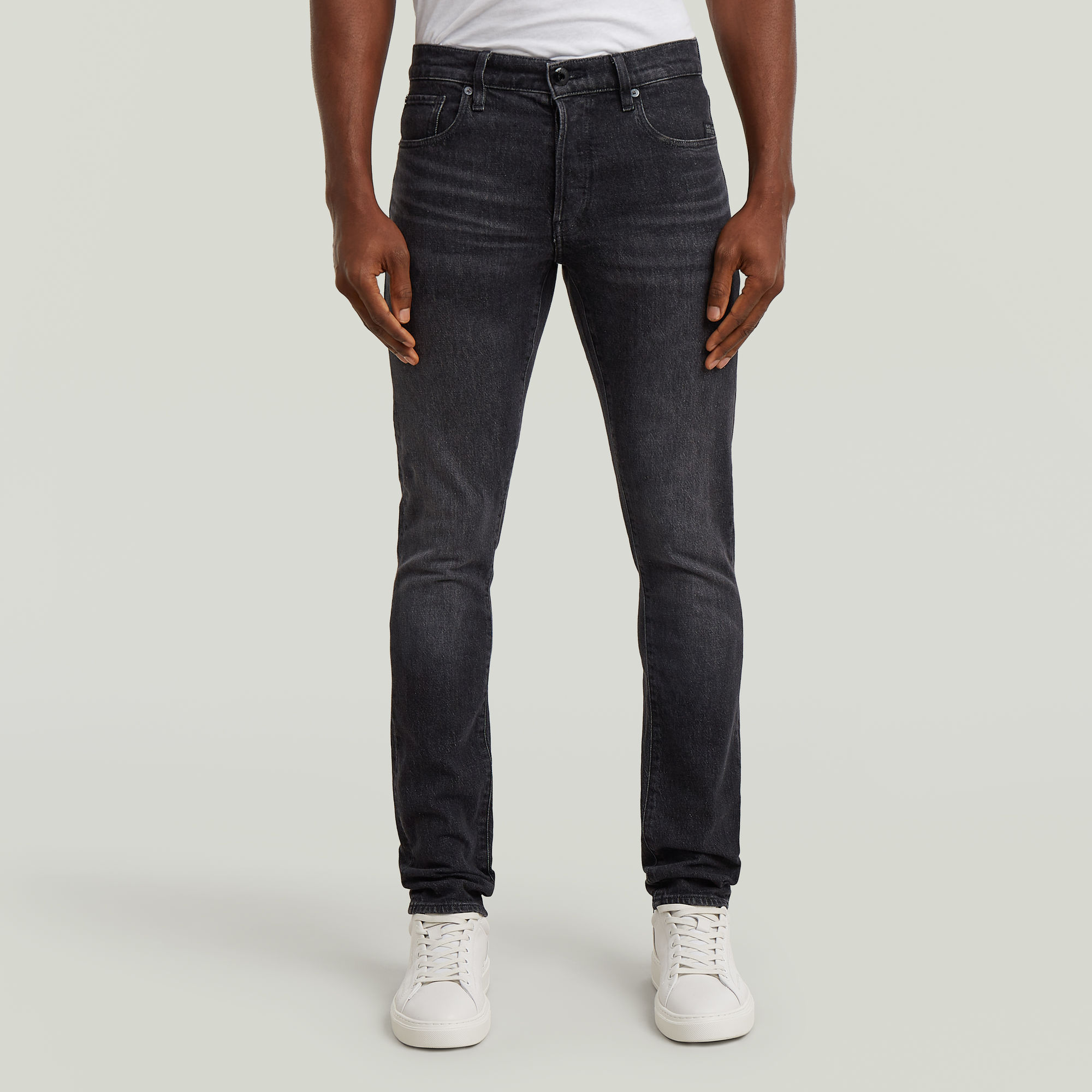 3301 Slim Jeans - Grau - Herren