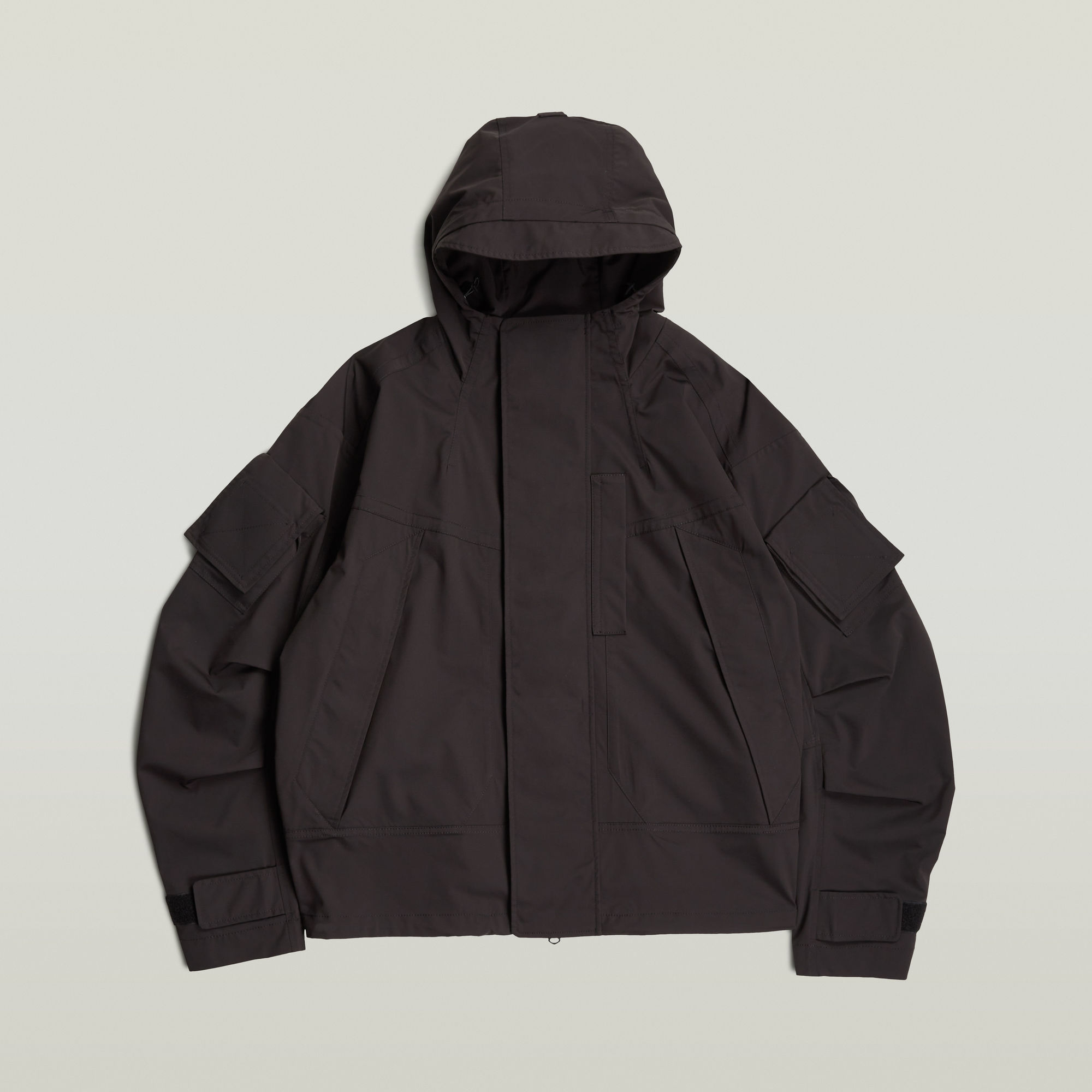 Thumbnail - GA-1 Shell Parka - Schwarz - Herren