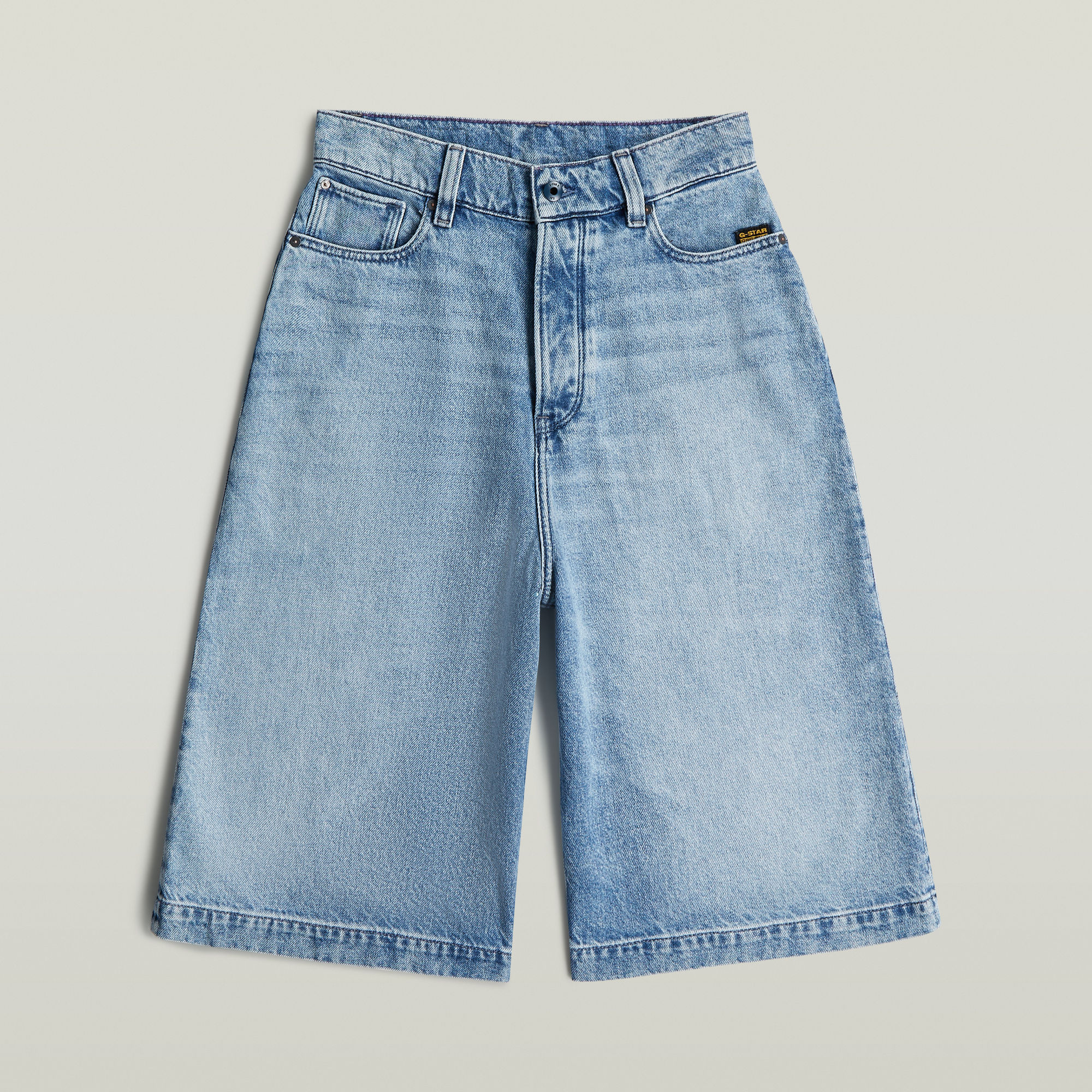 G-Star RAW Patti Clean Edge Short - Lichtblauw - Dames