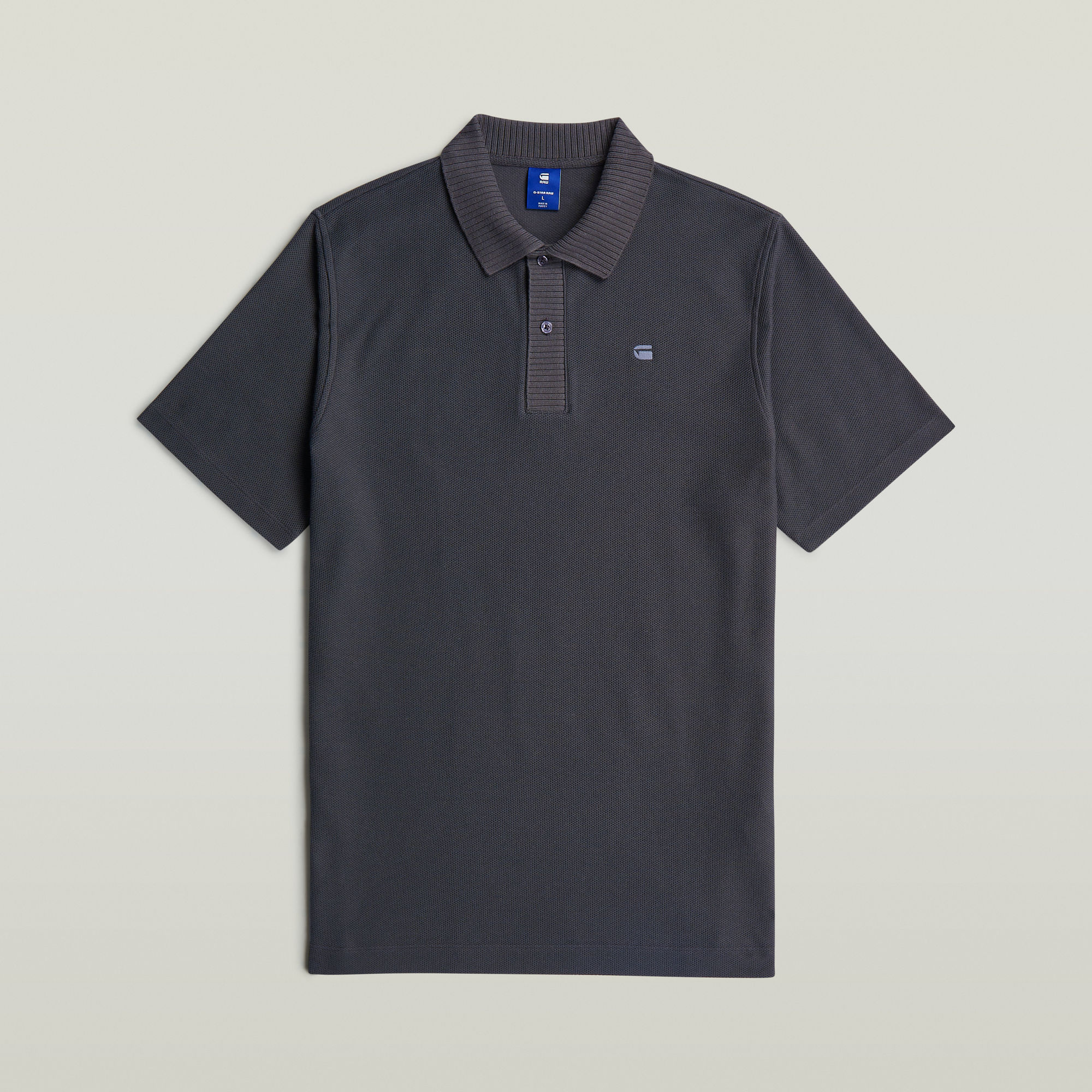 

Structured Polo - Grau - Herren