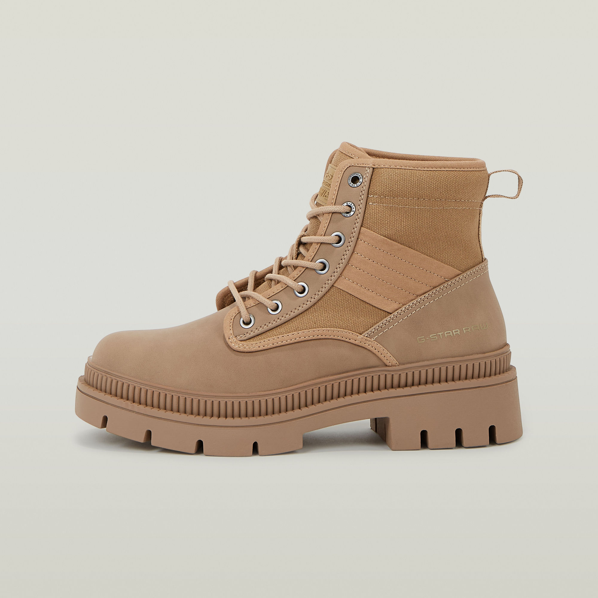 

Huntington Mid Biker Boots - Brown - Women