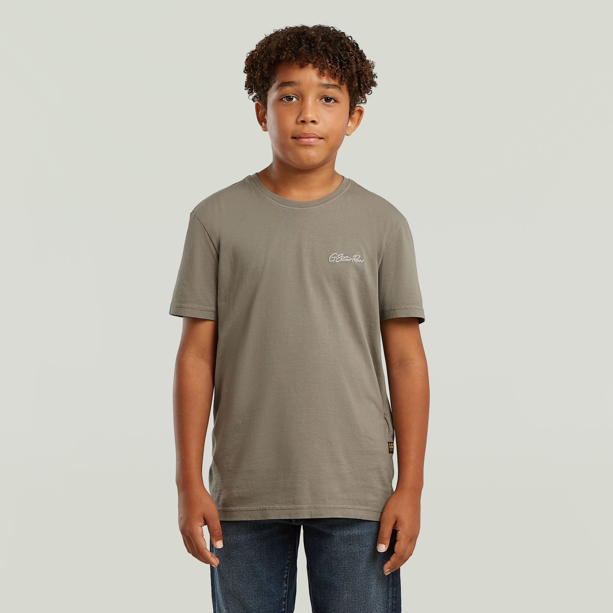 Boys Base T-Shirt - Grau - jungen