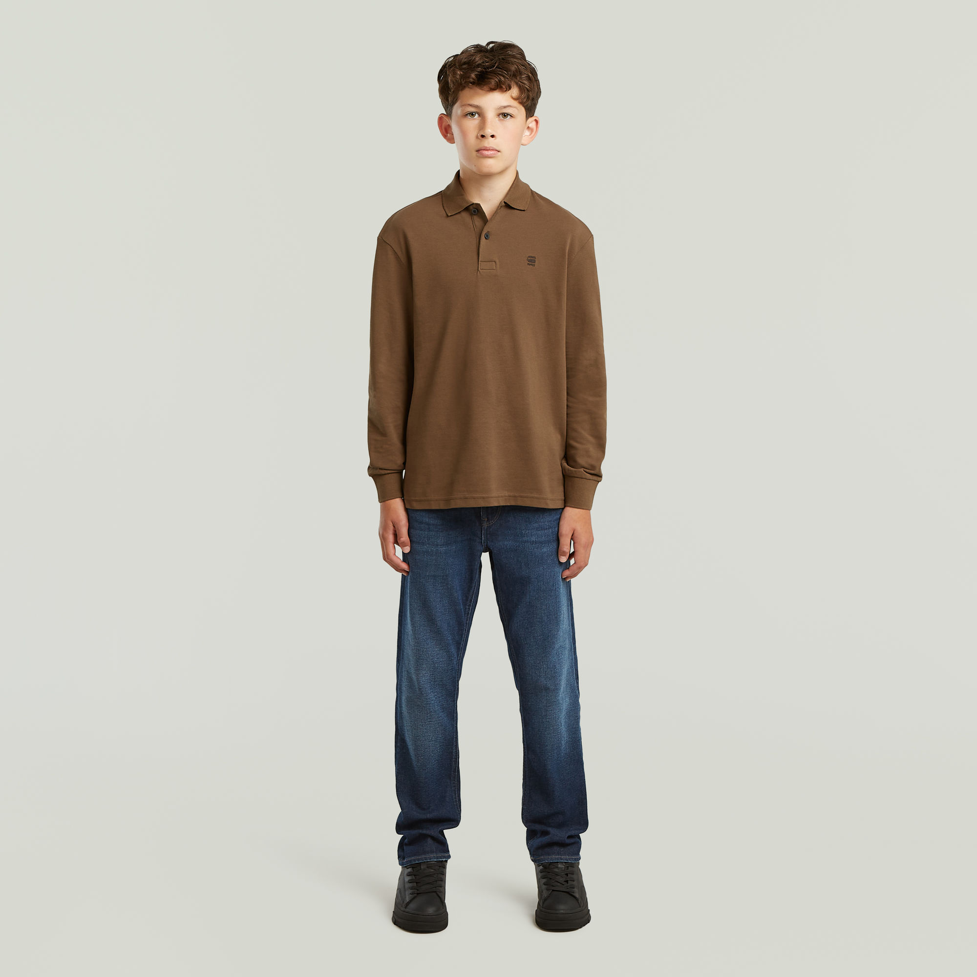 Thumbnail - Boys Dunda Core Polo - Grün - jungen