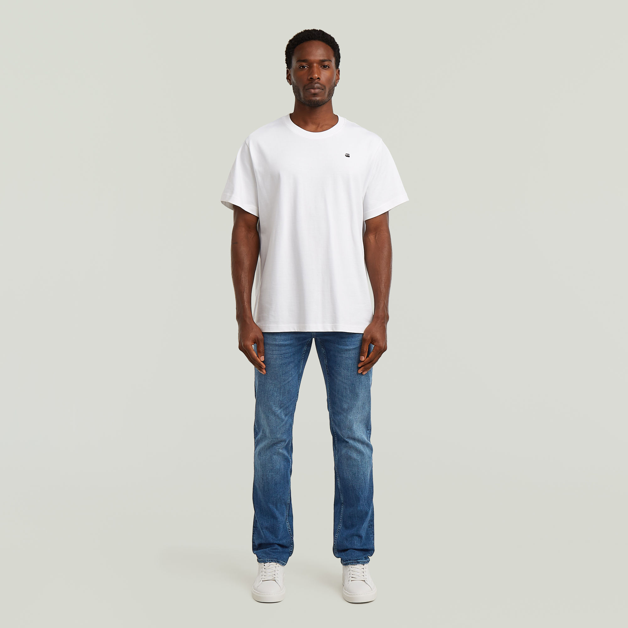 Thumbnail - Streem Slim Tapered Jeans - Dunkelblau - Herren
