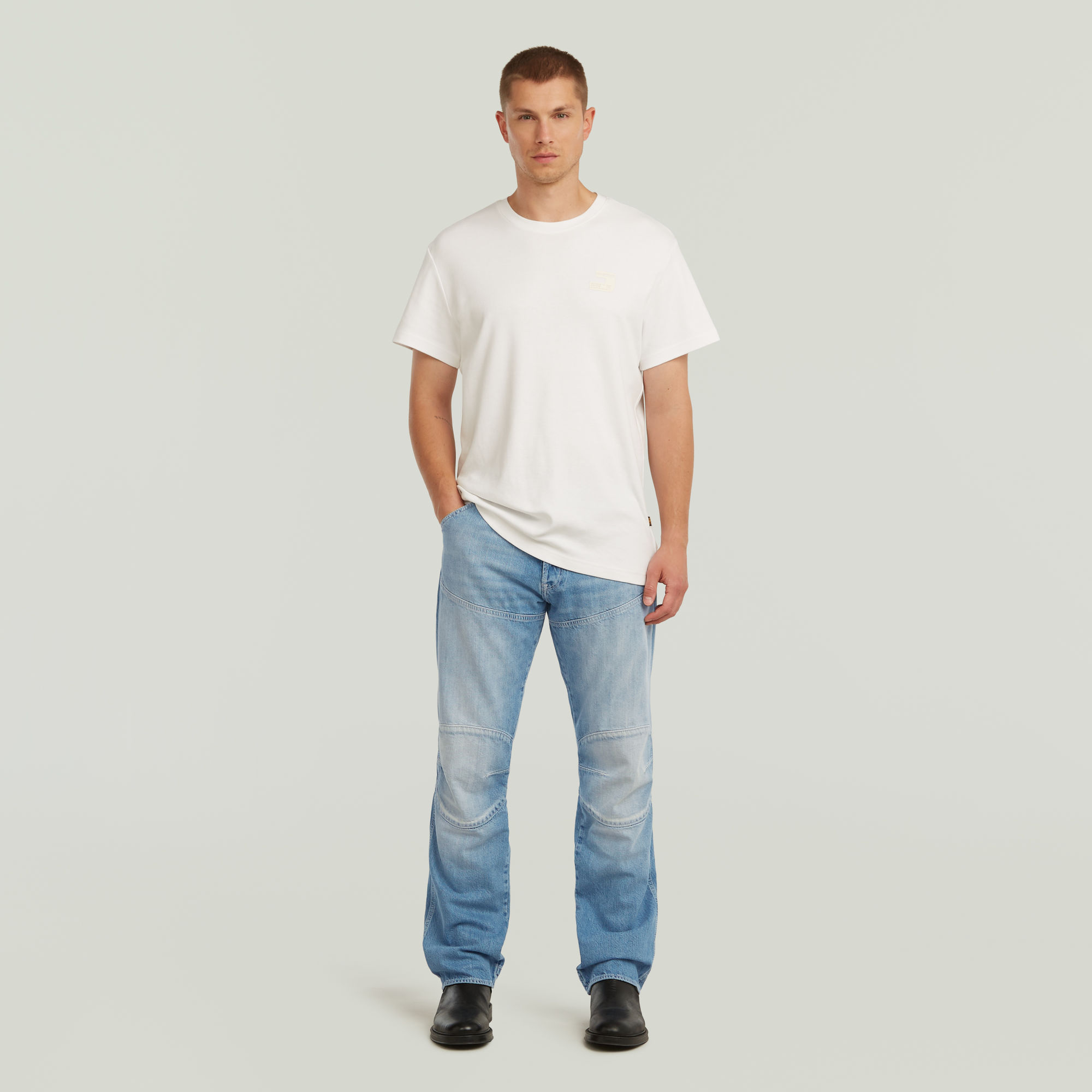 Thumbnail - G-STAR Elwood Regular Jeans - Mittelblau - Herren