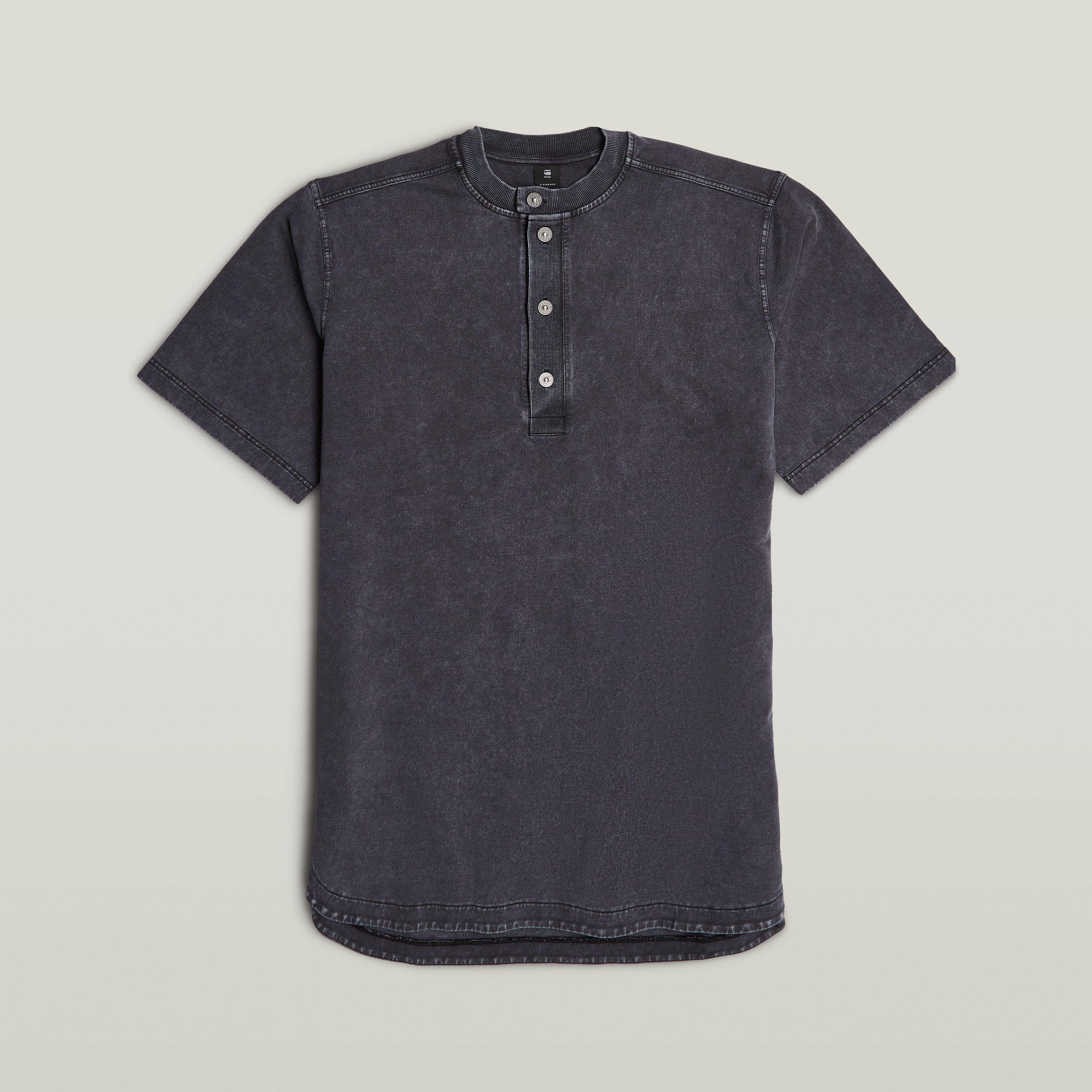 Thumbnail - Balloon Loose Sweater Kleid - Schwarz - Damen