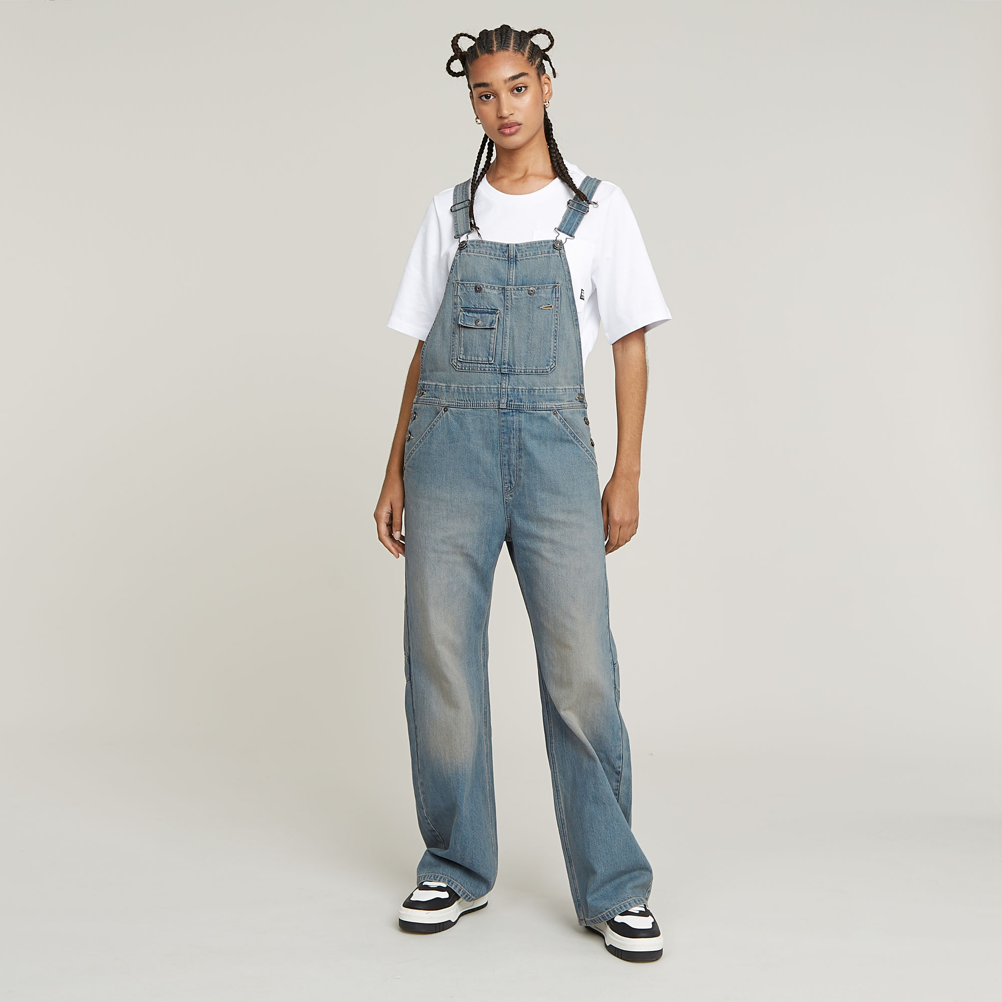 

Bowey 3D Loose Overal - Lichtblauw - Dames