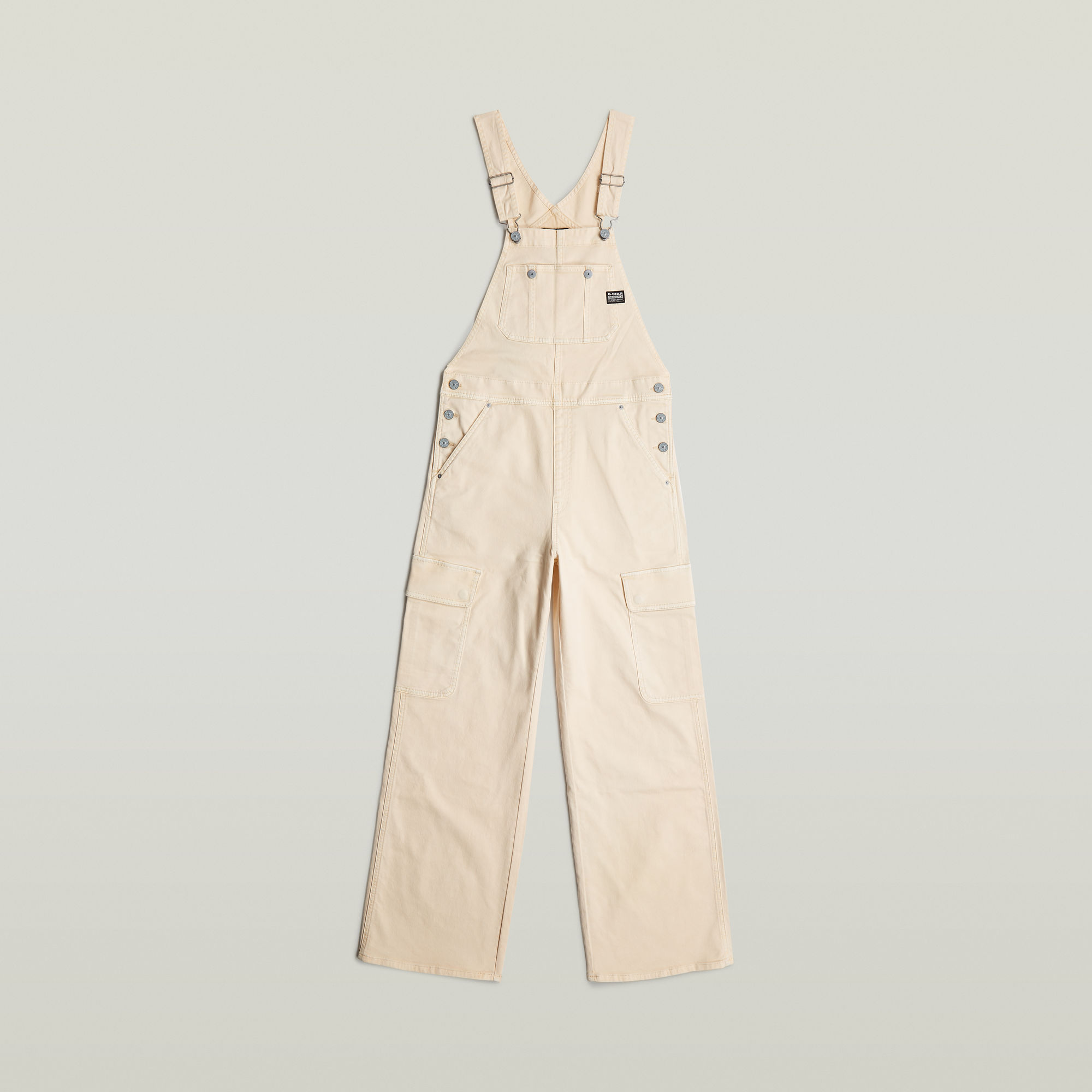 Thumbnail - Straight Dungaree - Pink - Damen