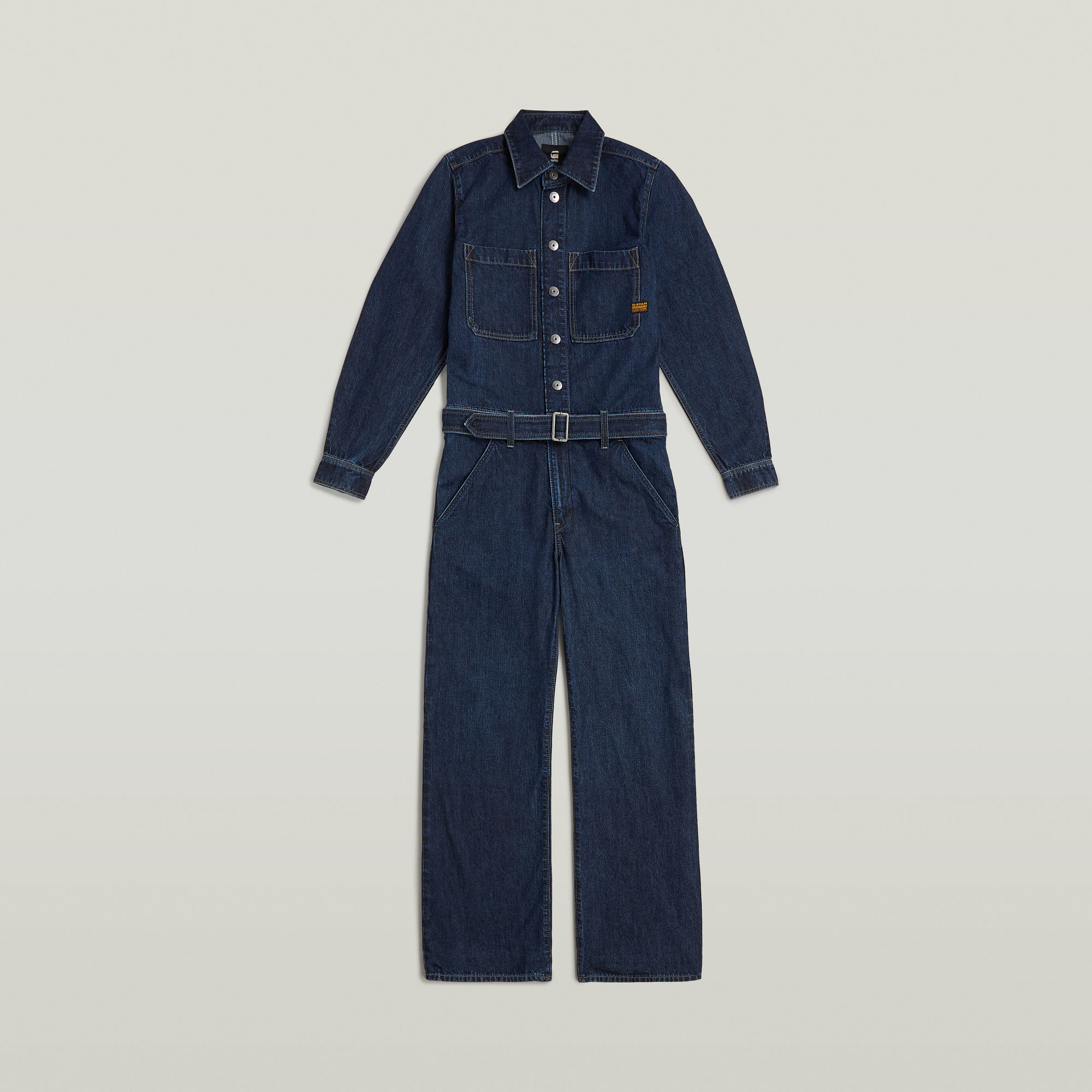 Thumbnail - Belted 3D Loose Jumpsuit - Andere - Damen