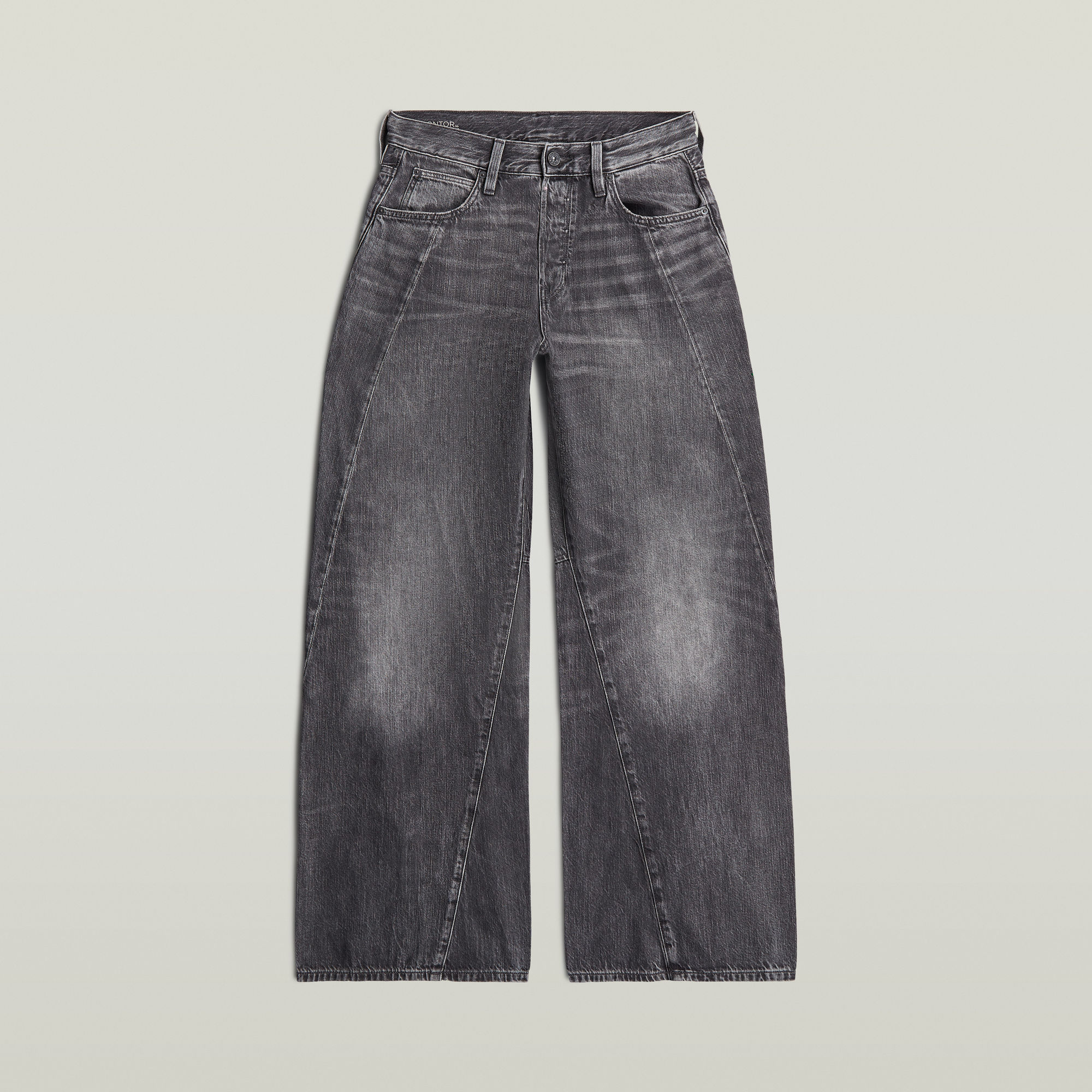 Thumbnail - Contor Wide Jeans - Grau - Damen