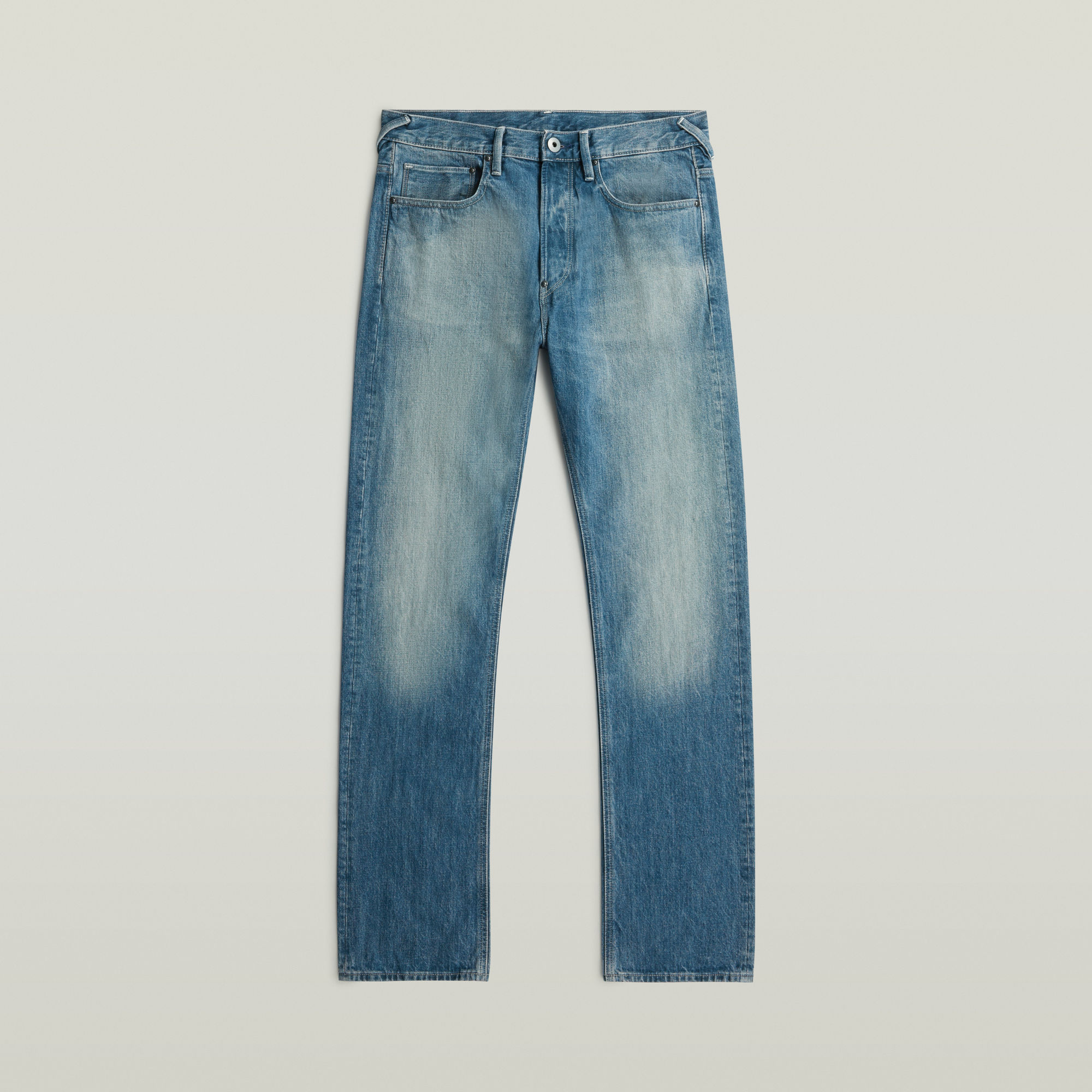 Thumbnail - US First Cinch Tapered Jeans - Mittelblau - Herren