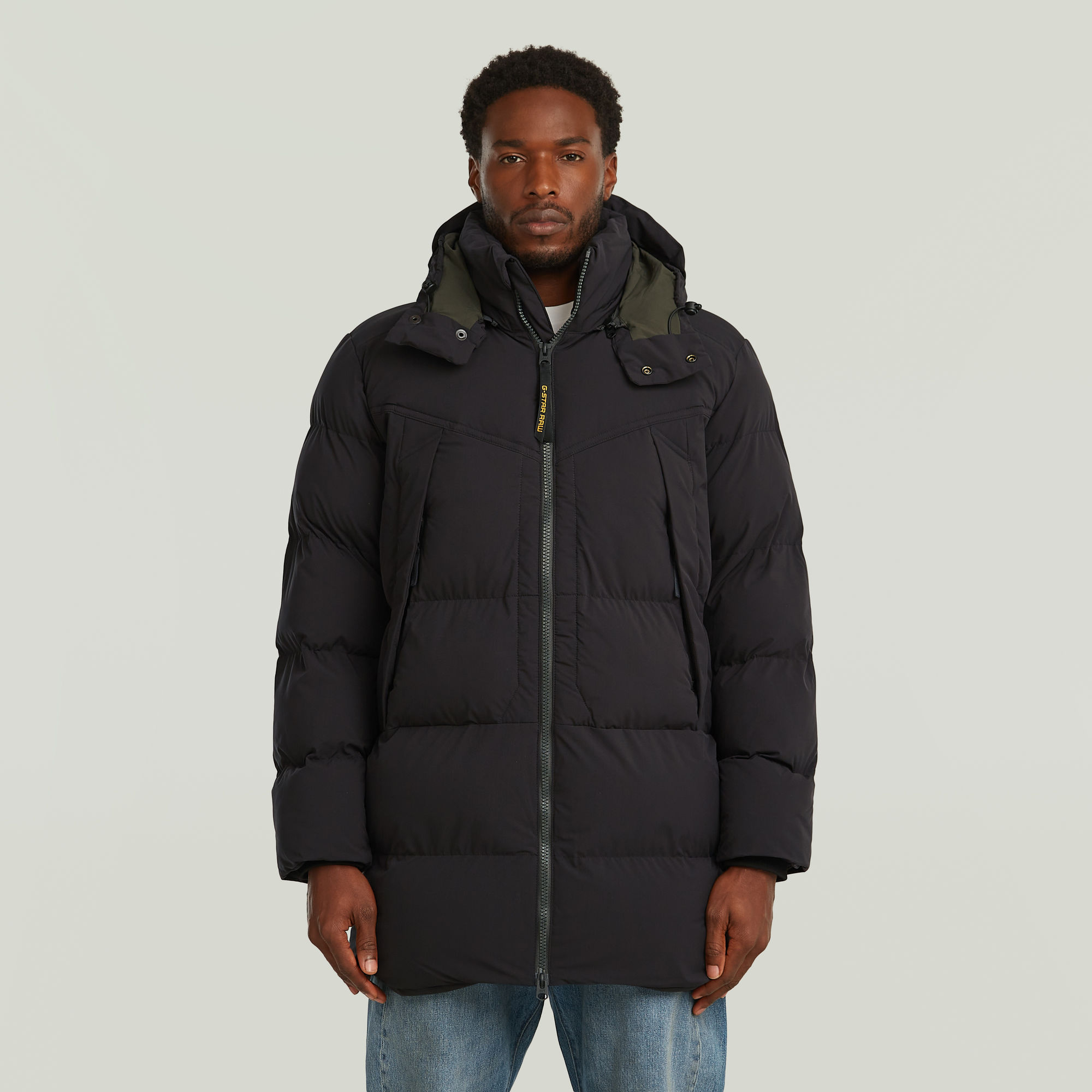 G-Whistler Padded Hooded Parka 2.0 - Schwarz - Herren