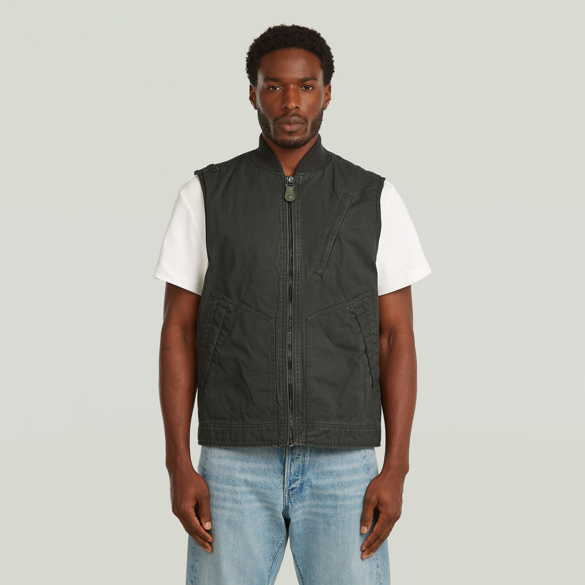 Duty Canvas Weste - Grau - Herren