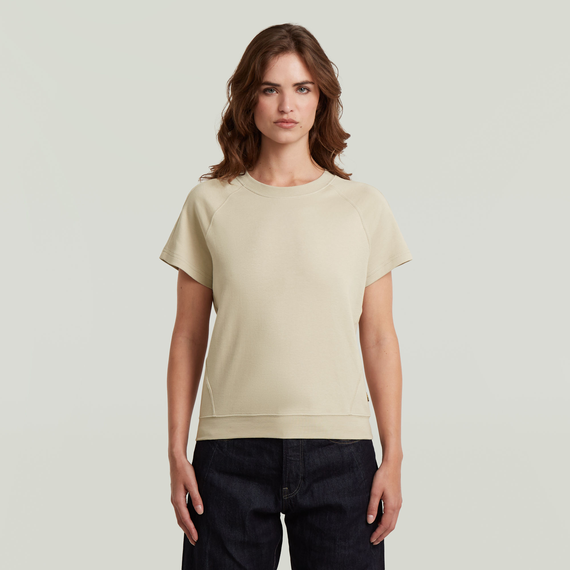 G-Star RAW Raglan T-Shirt - Beige - Dames