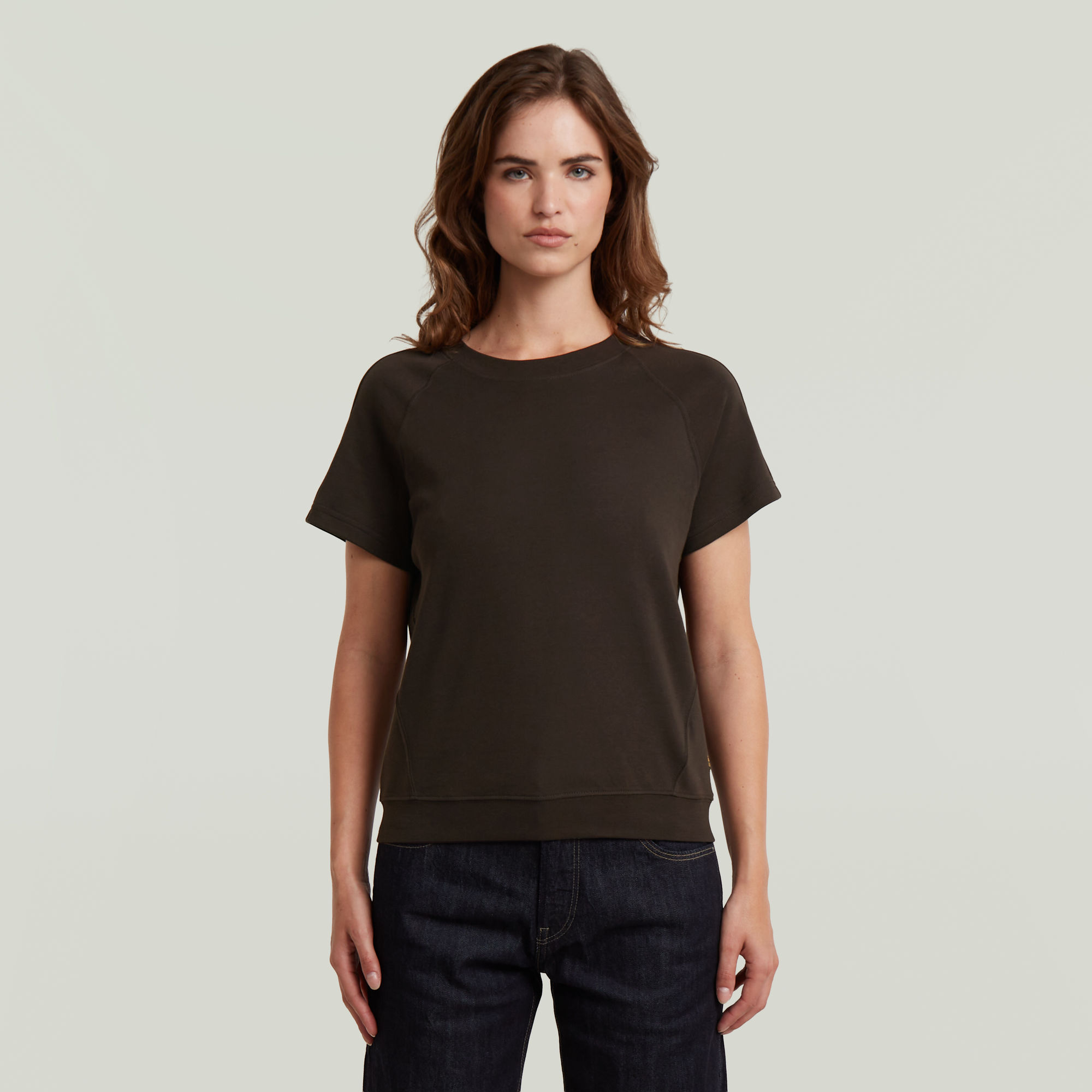 G-Star RAW Raglan T-Shirt - Bruin - Dames