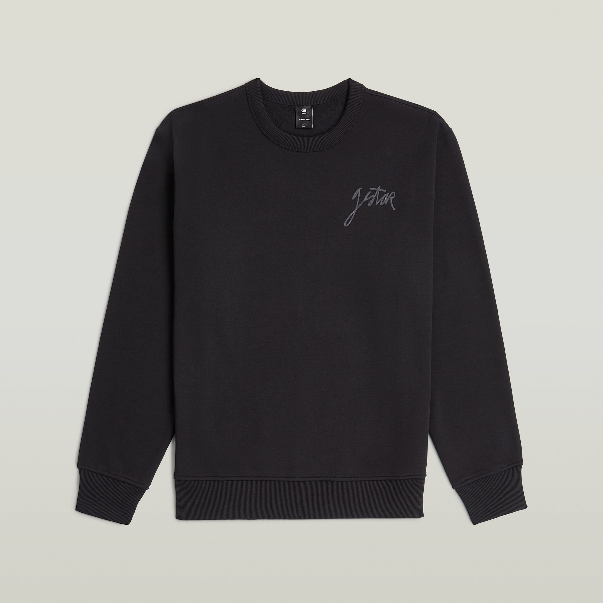 Thumbnail - Script Sweater - Schwarz - Herren