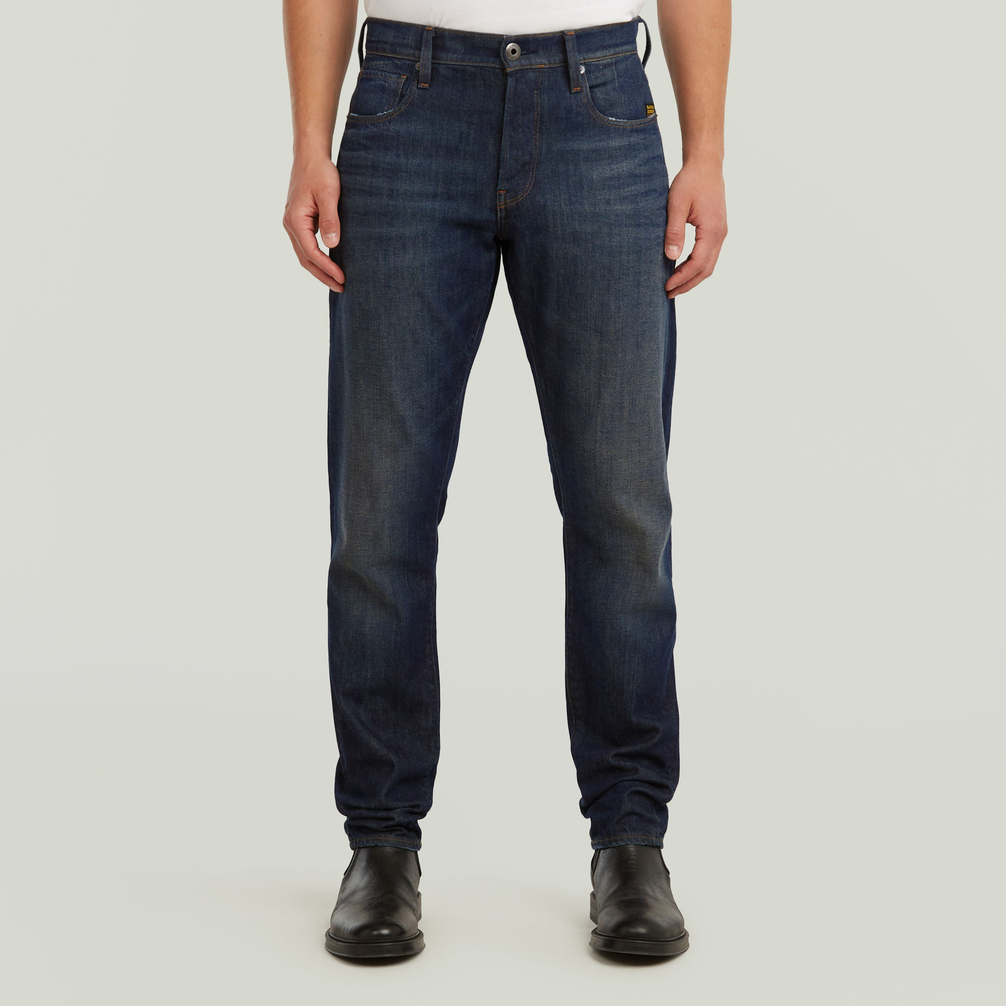 3301 Straight Tapered Jeans - Dunkelblau - Herren