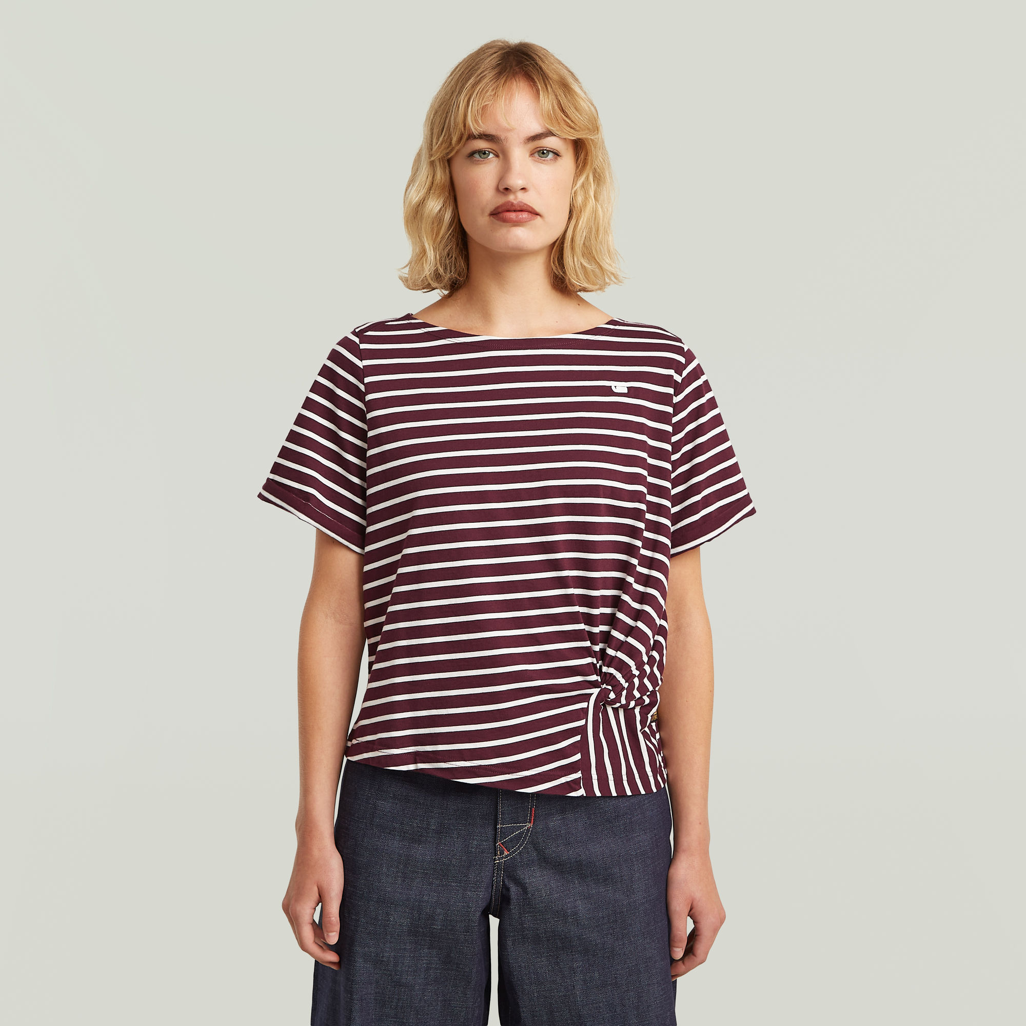 

Knot T-Shirt - Meerkleurig - Dames