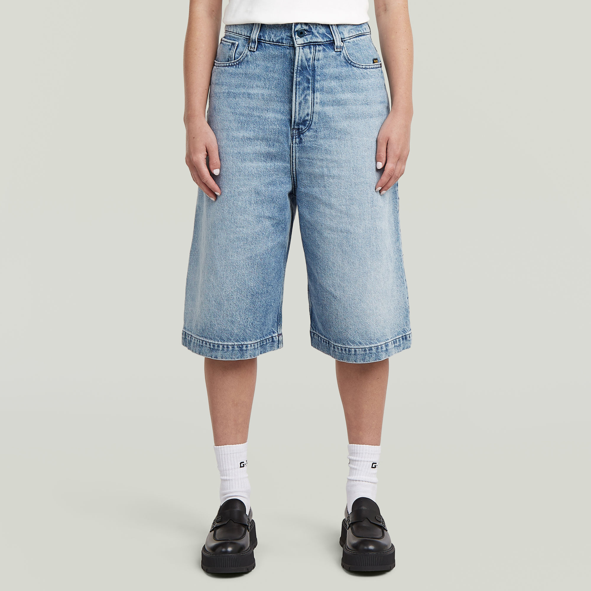 

Patti Short Clean Edge - Light blue - Women