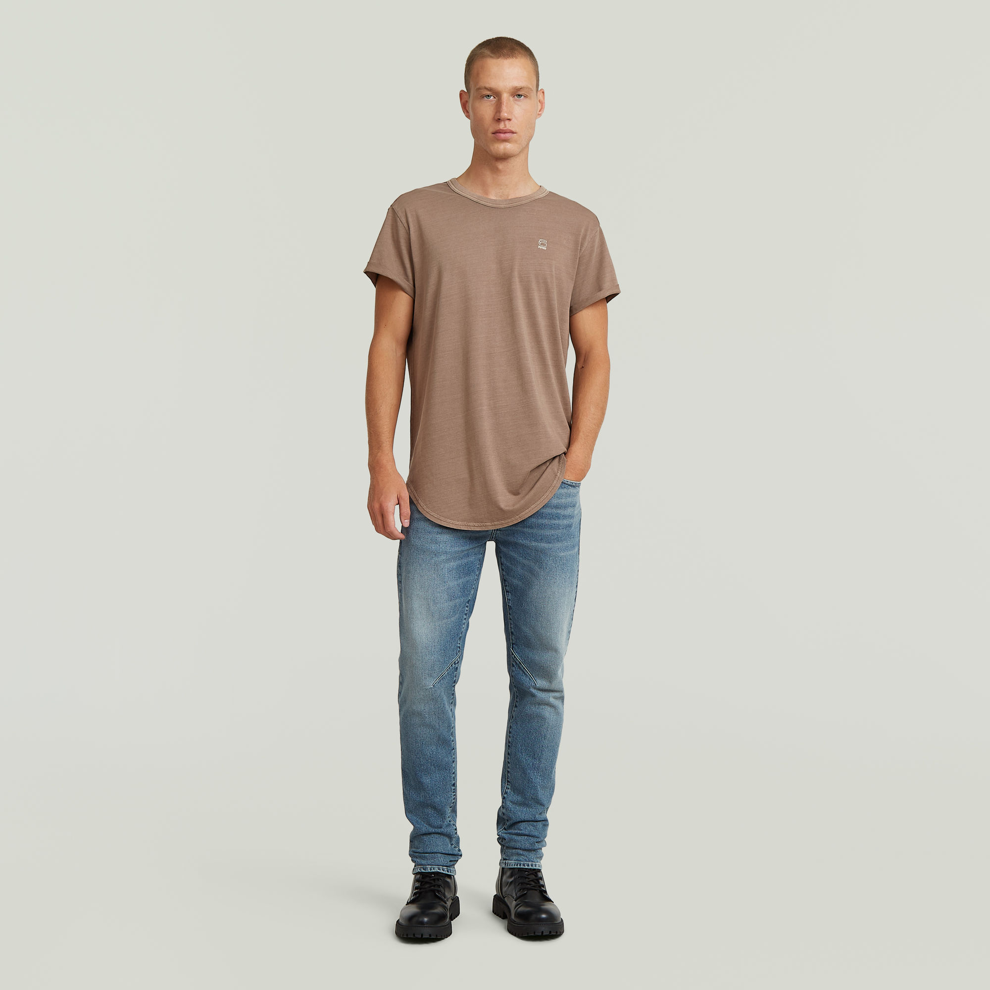 Thumbnail - Ductsoon Relaxed T-Shirt - Braun - Herren
