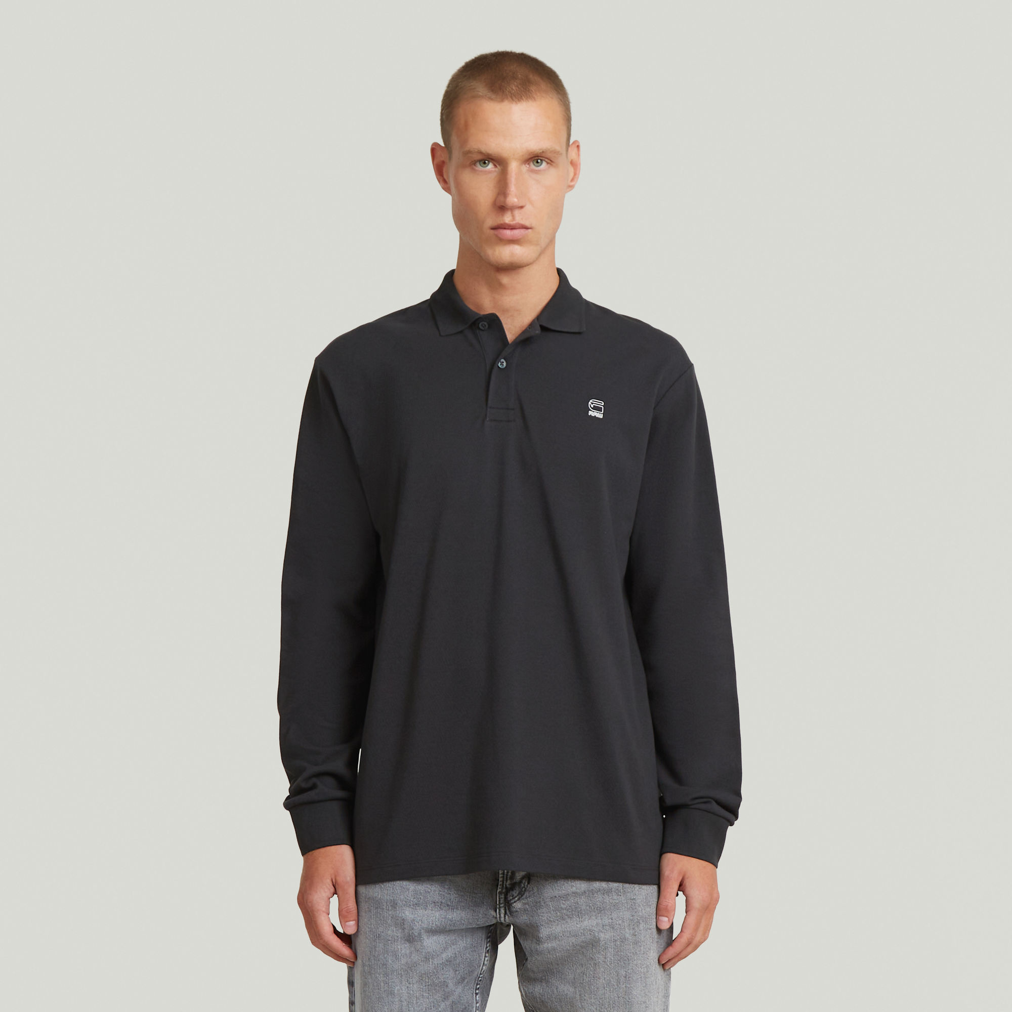 

Oluv Polo - Schwarz - Herren