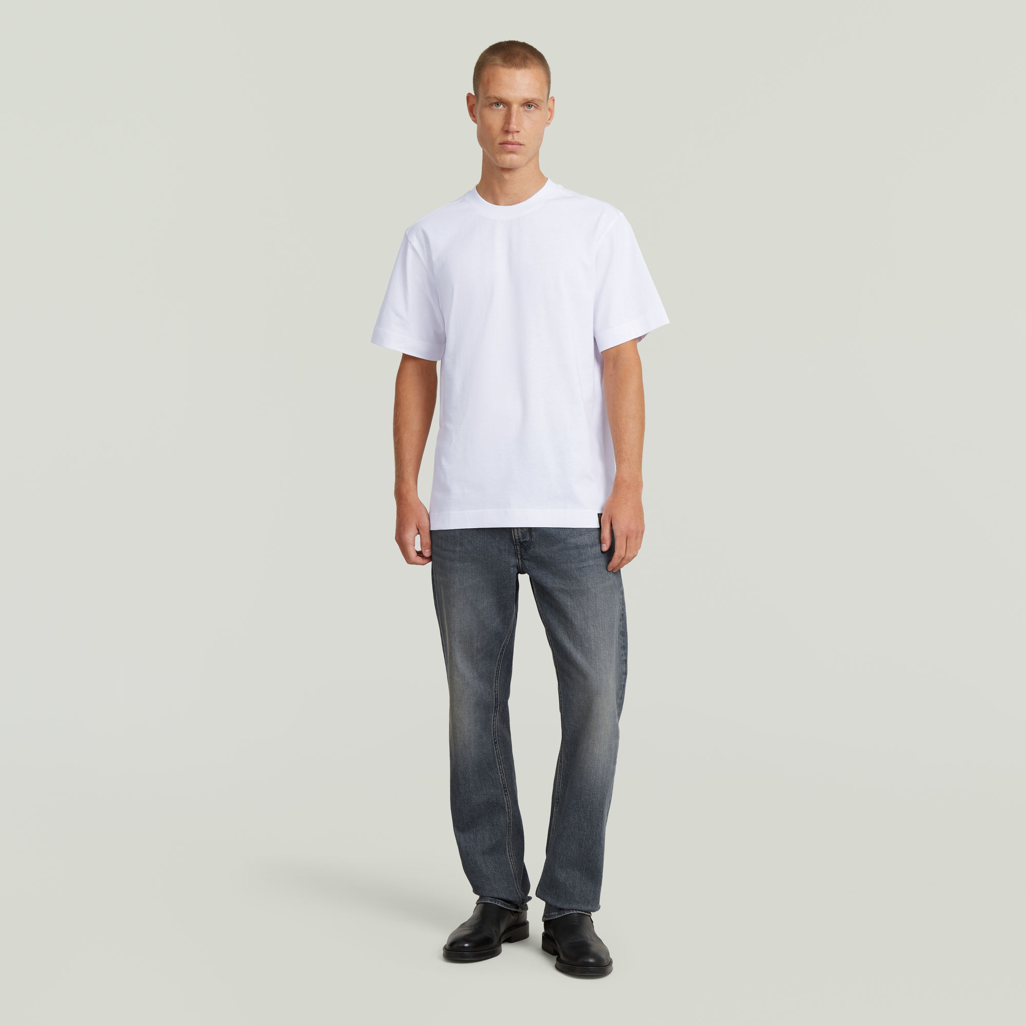 Thumbnail - Core T-Shirt - Weiß - Herren