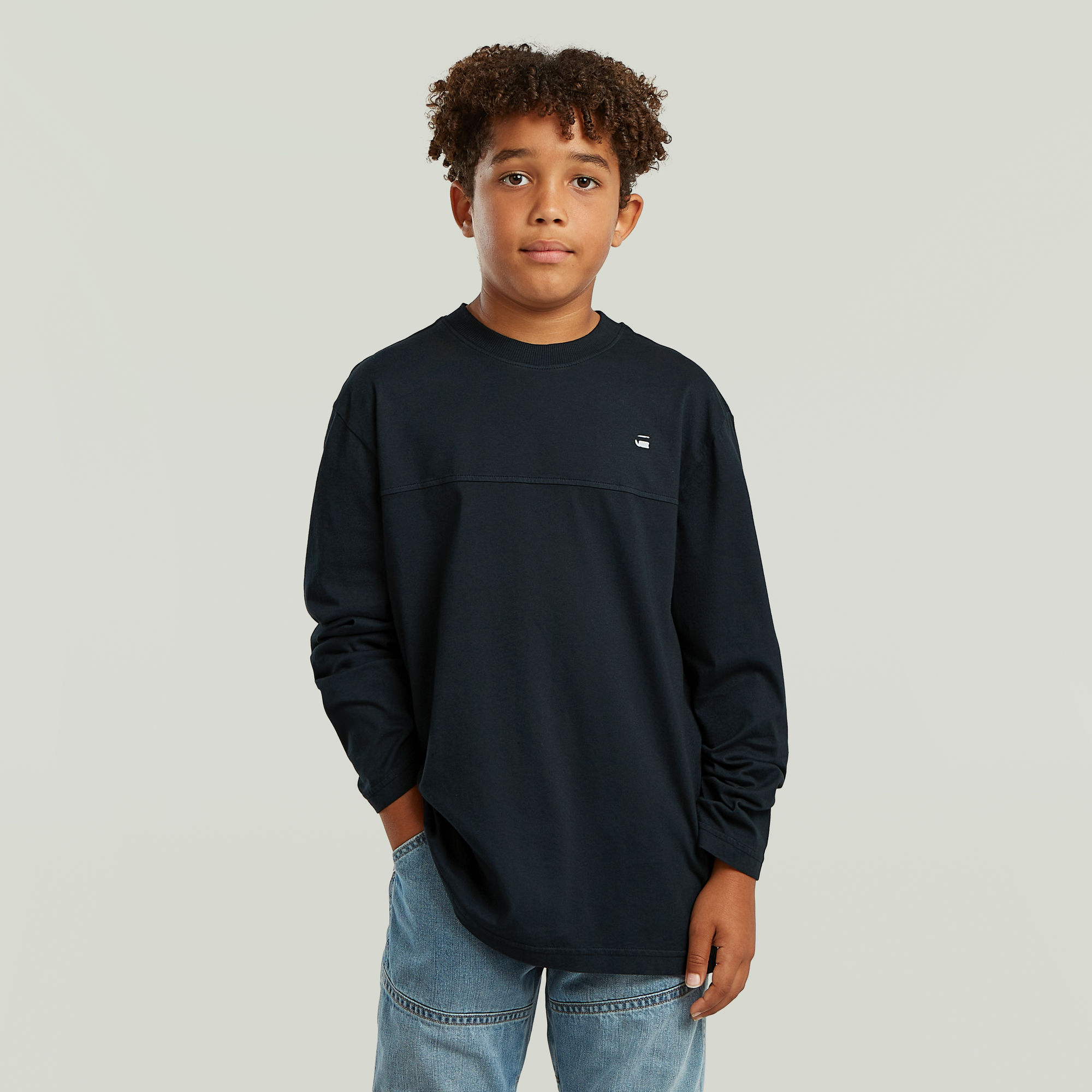 G-Star RAW T-shirt Tweeter voor jongens - Donkerblauw - jongens
