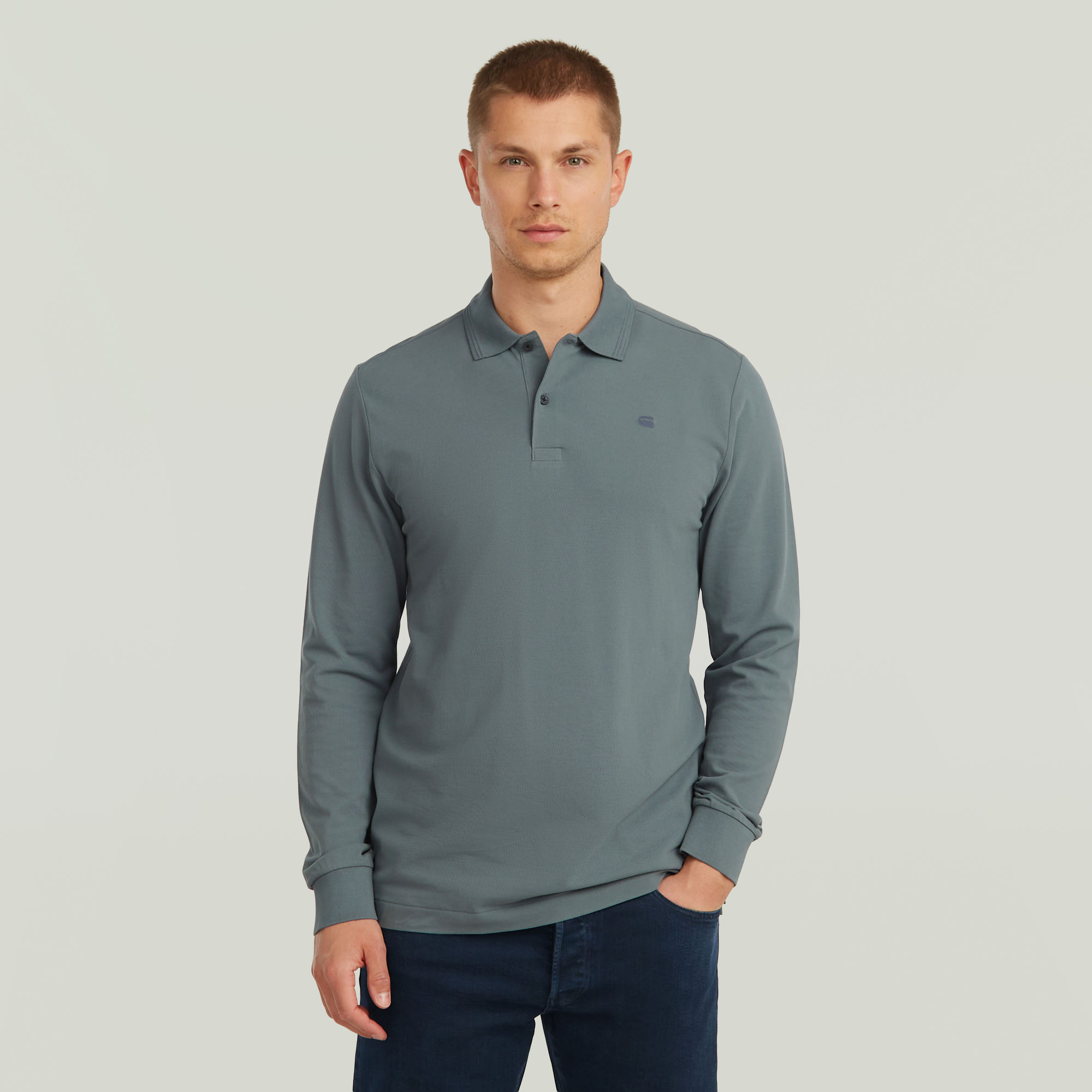 

Dunda Slim Poloshirt - Grau - Herren
