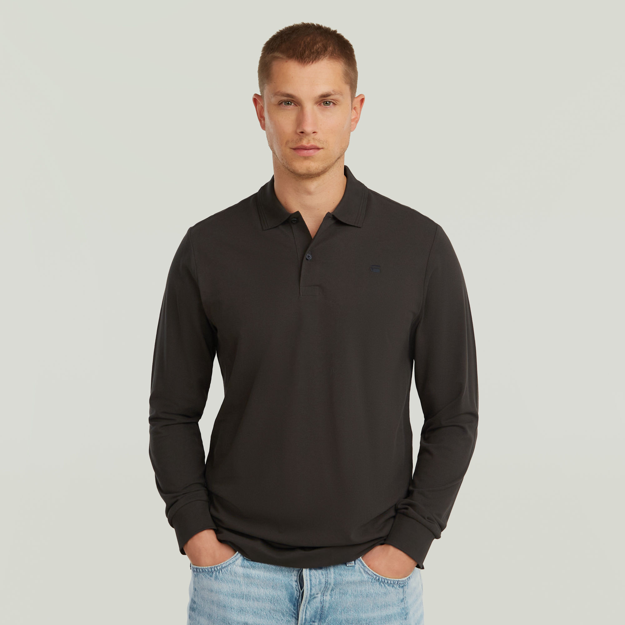 

Dunda Slim Polo - Grijs - Heren