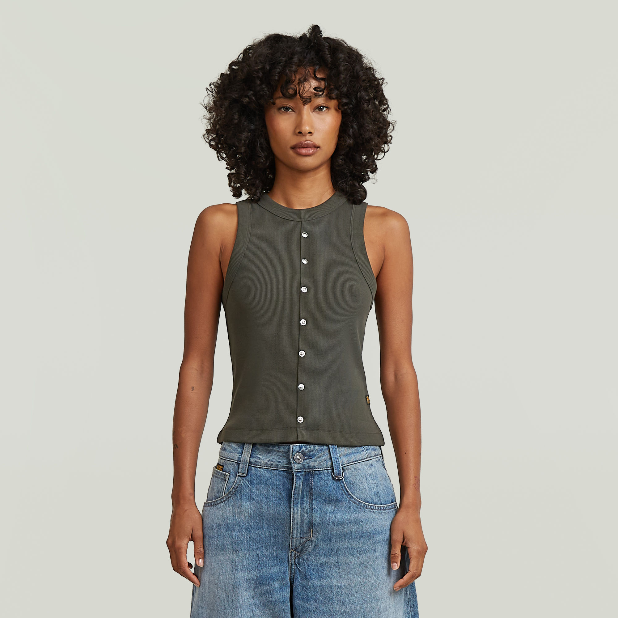 

Heritage Hardware Slim Tank - Grijs - Dames