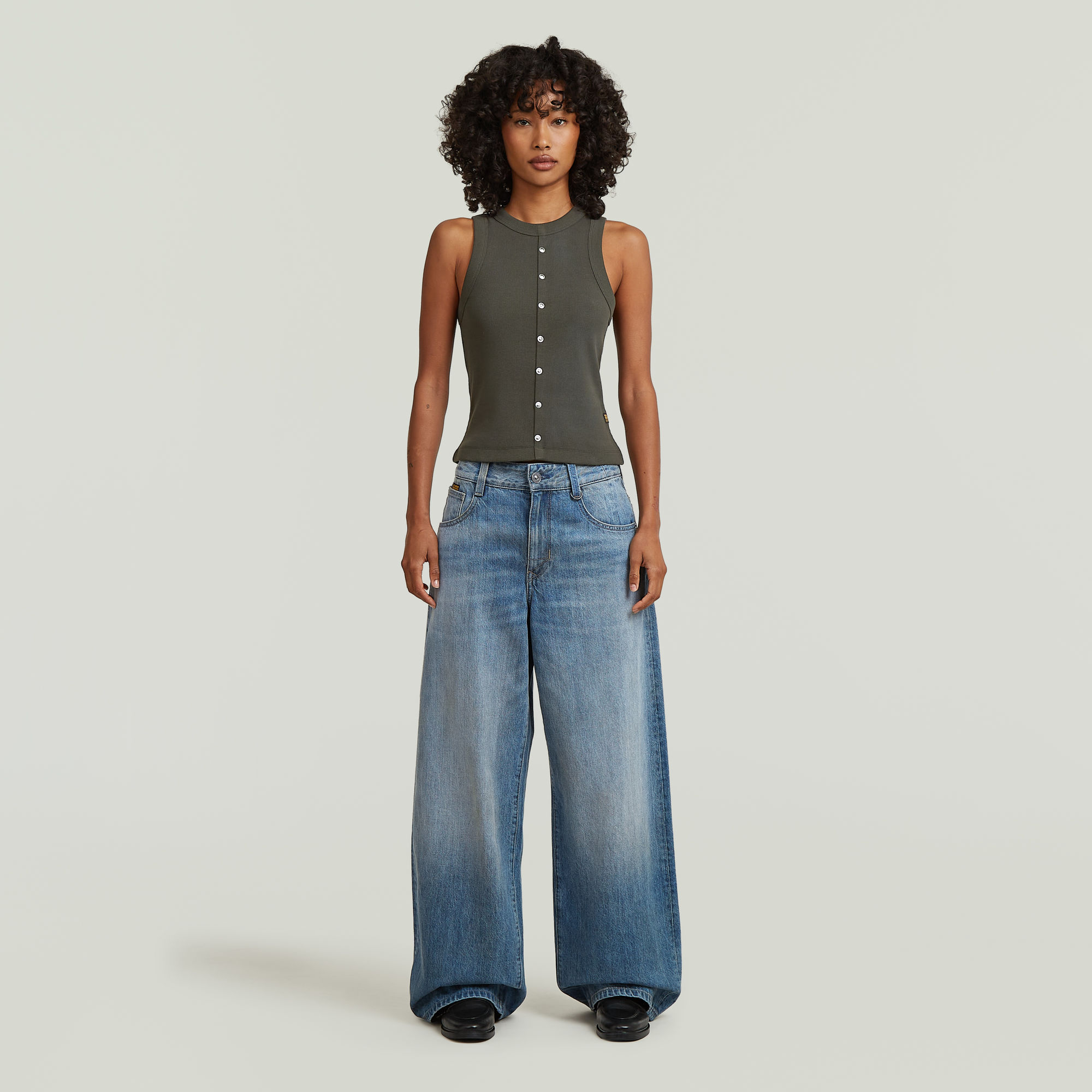 Thumbnail - Heritage Hardware Slim Tank - Grau - Damen