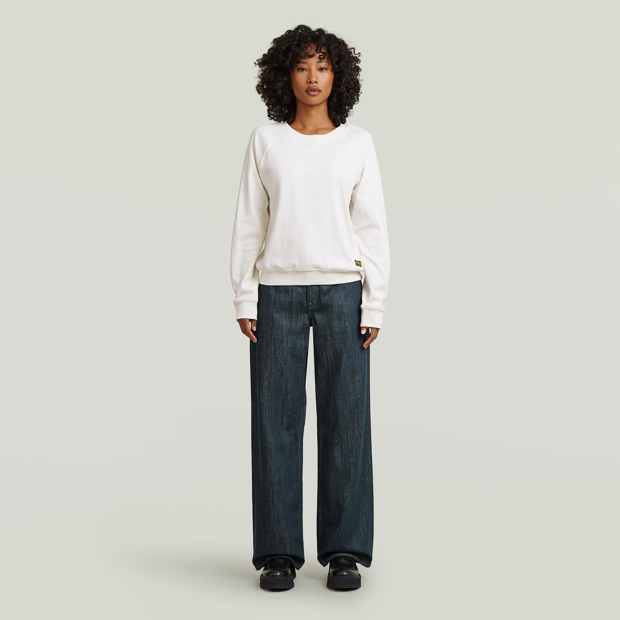 Thumbnail - Raglan T-Shirt - Weiß - Damen