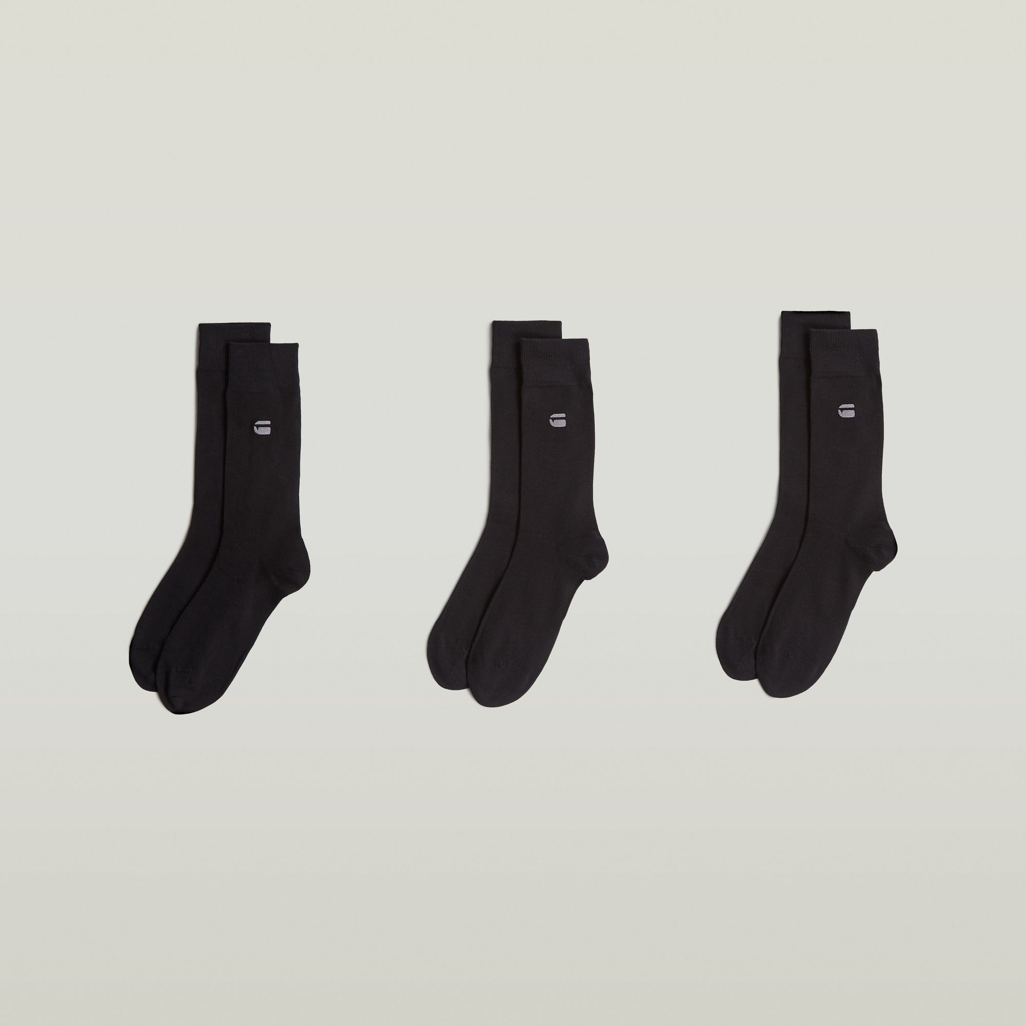 

Socks 3er-Pack - Schwarz - Herren