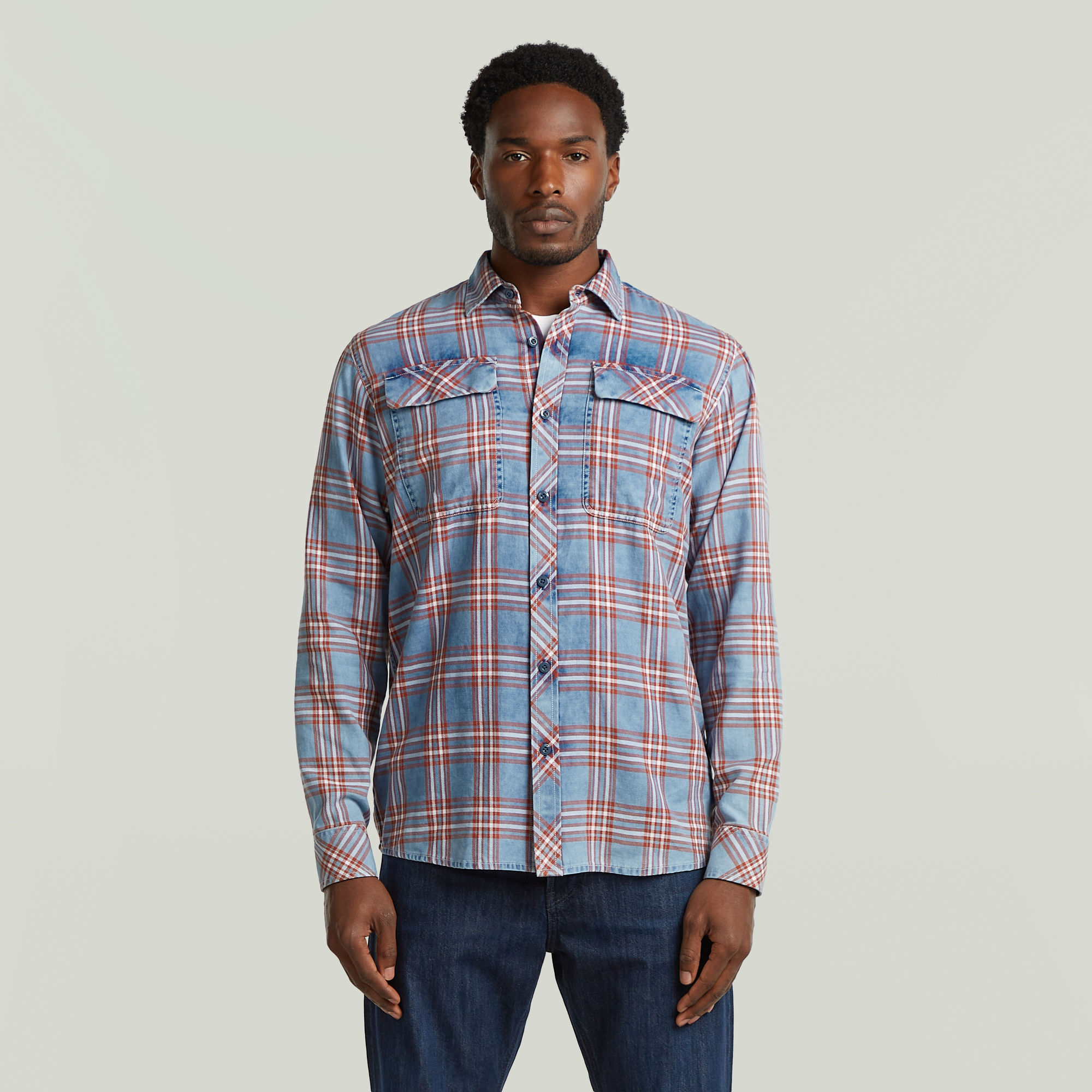 G-Star RAW CPO Regular Overhemd - Meerkleurig - Heren