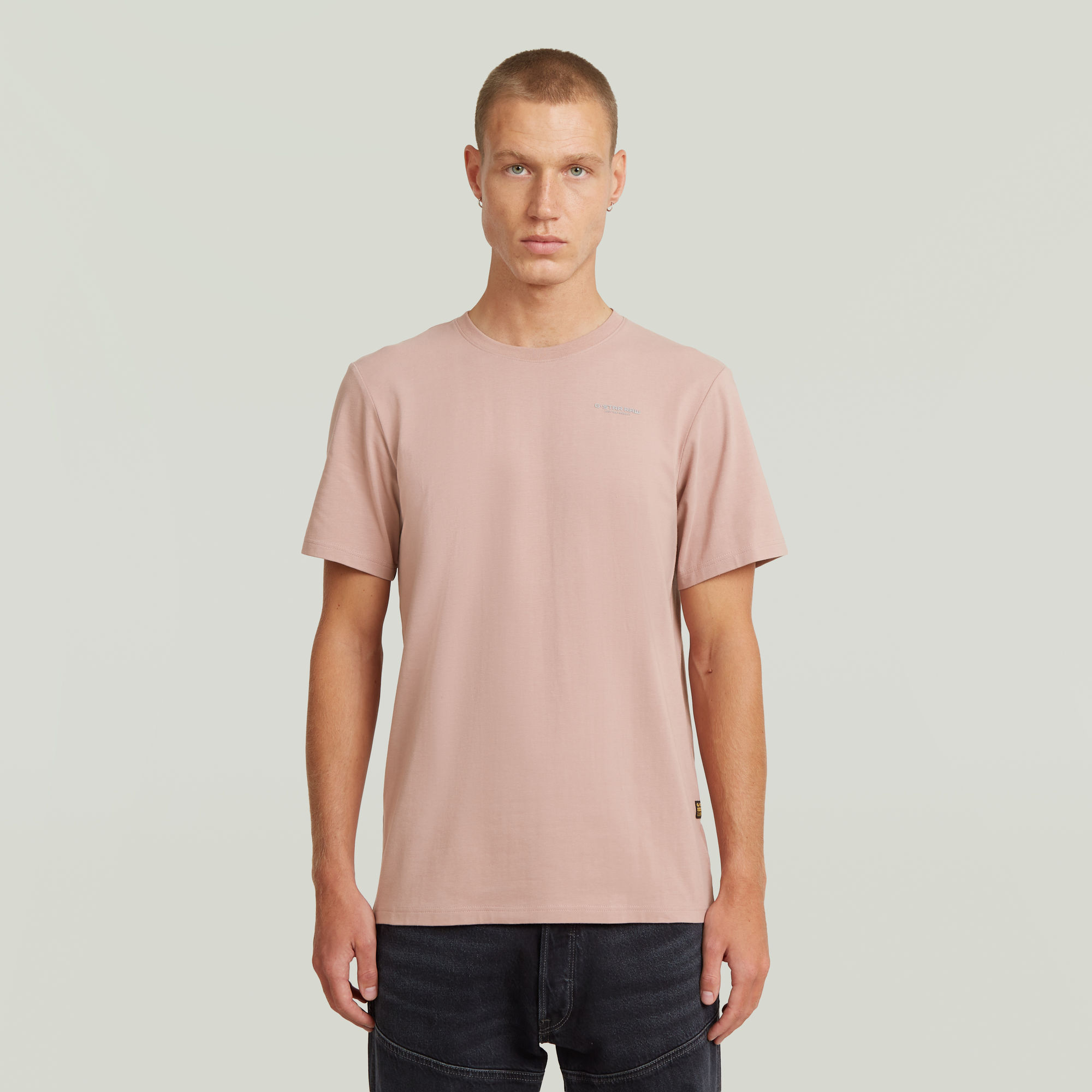 G-Star RAW Slim Base T-Shirt - Roze - Heren