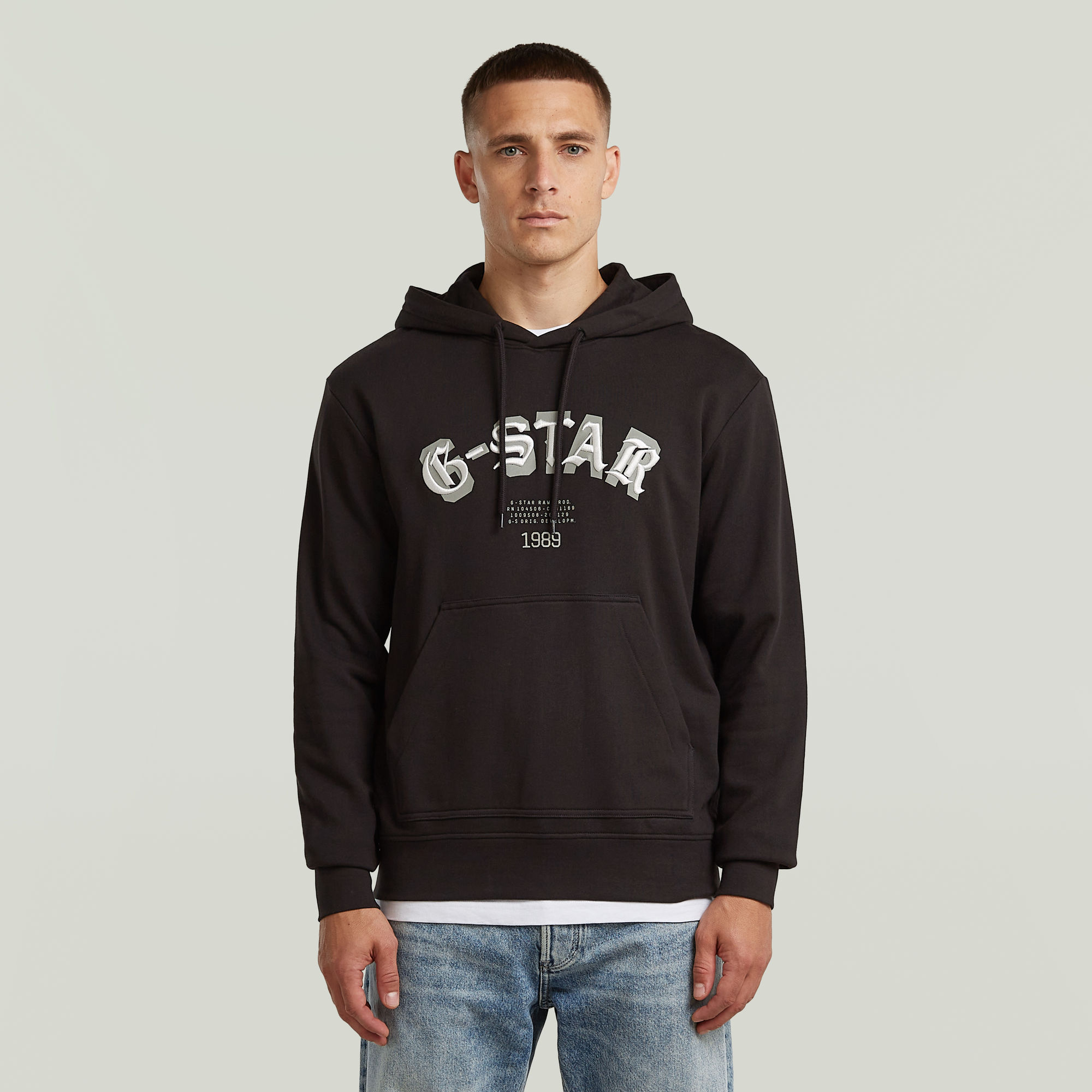 

Embro Logo HB Hoodie Sweater - Black - Men