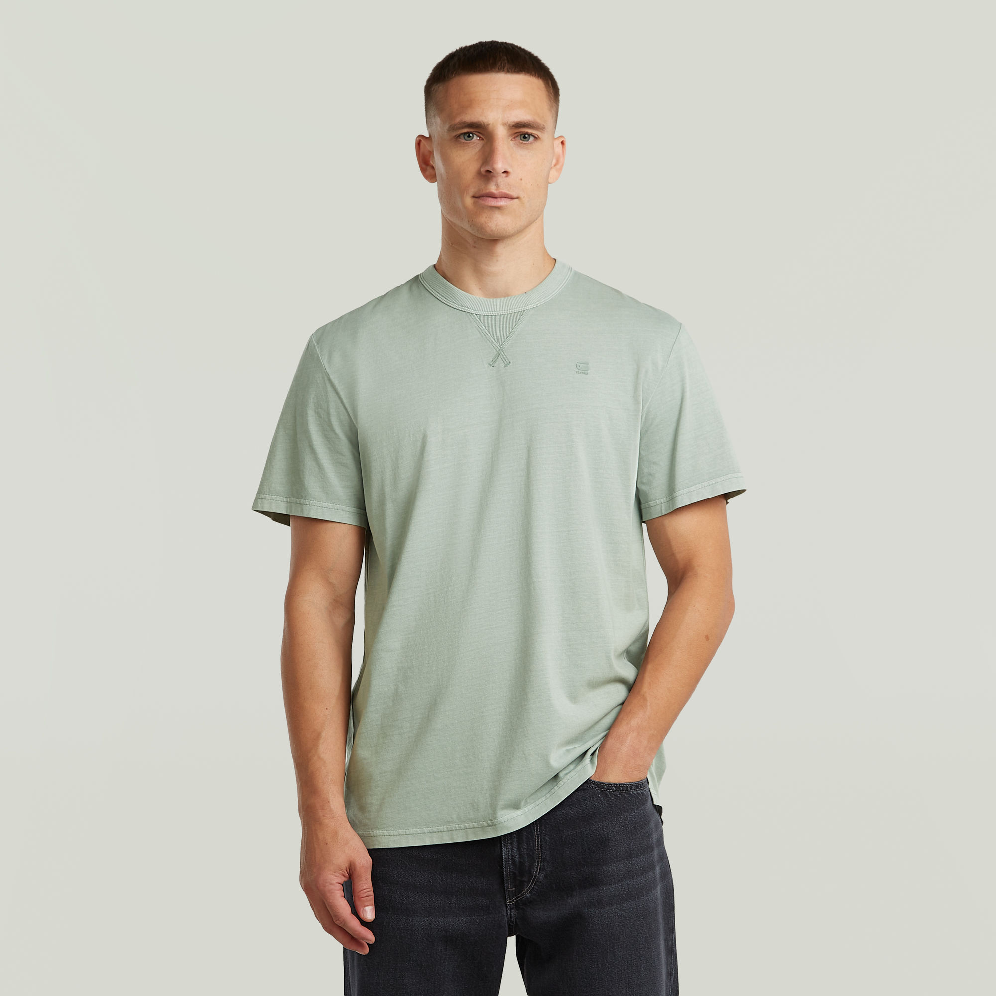 

Nifous T-Shirt - Lichtblauw - Heren
