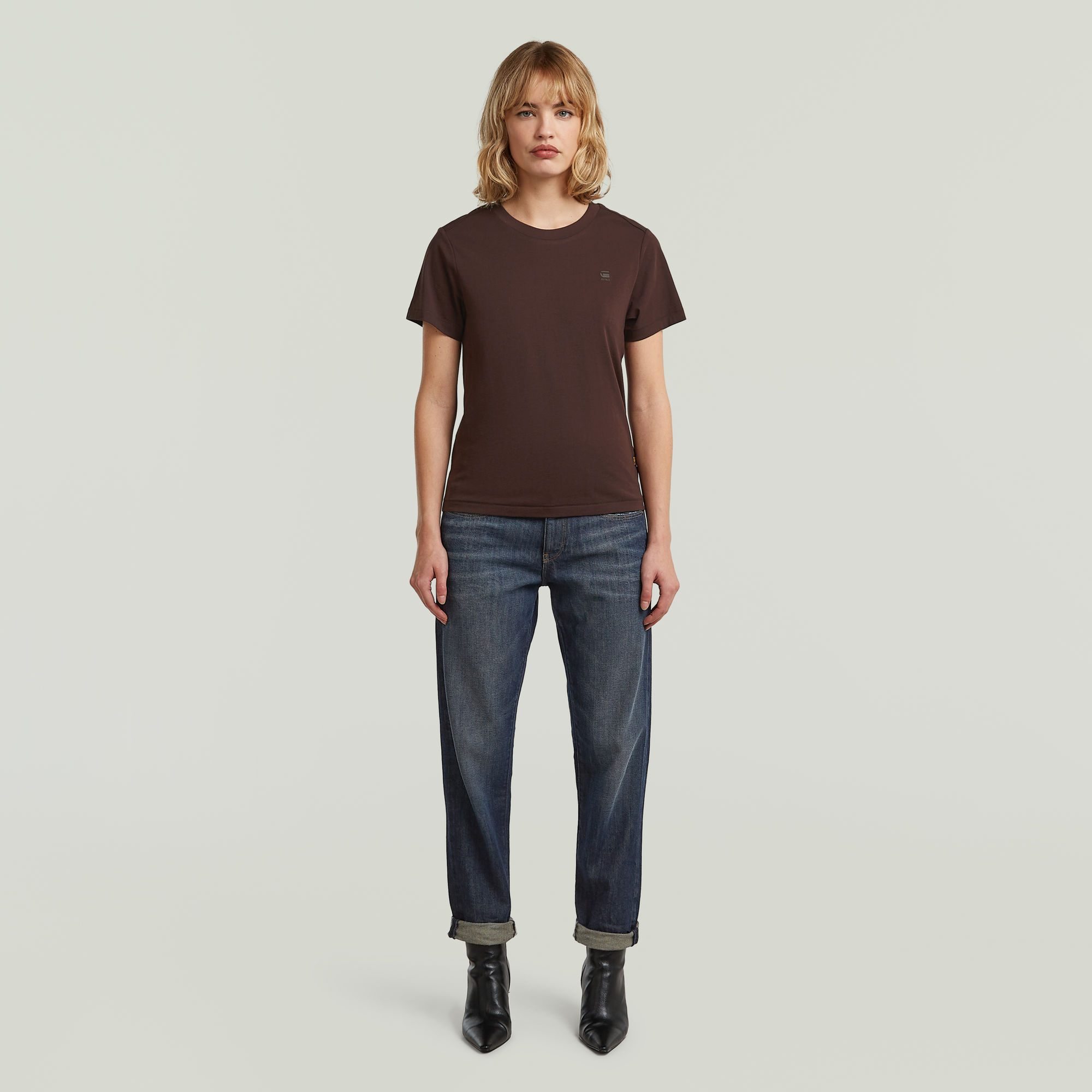 Thumbnail - Nifous T-Shirt - Braun - Damen