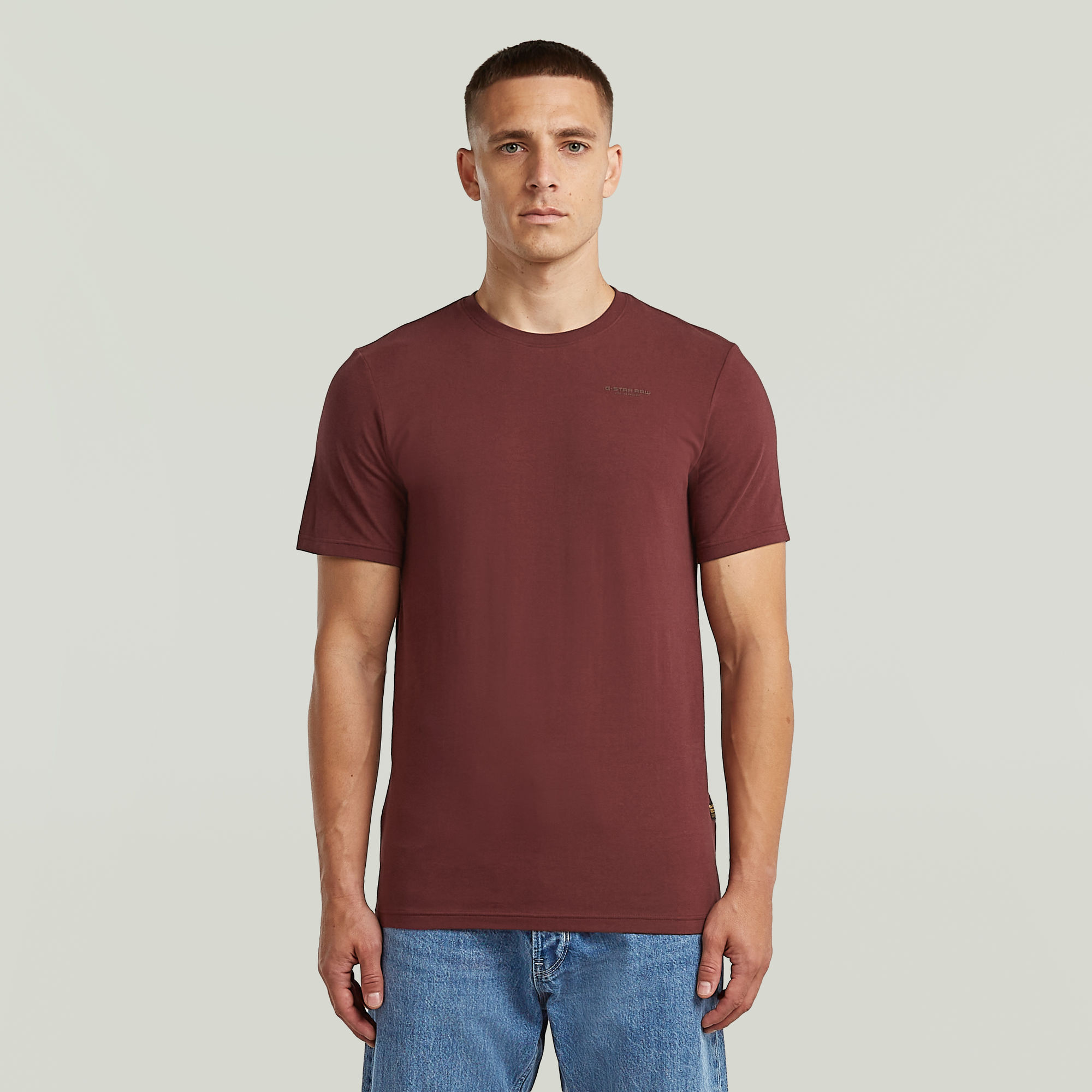 

Slim Base T-Shirt - Rood - Heren