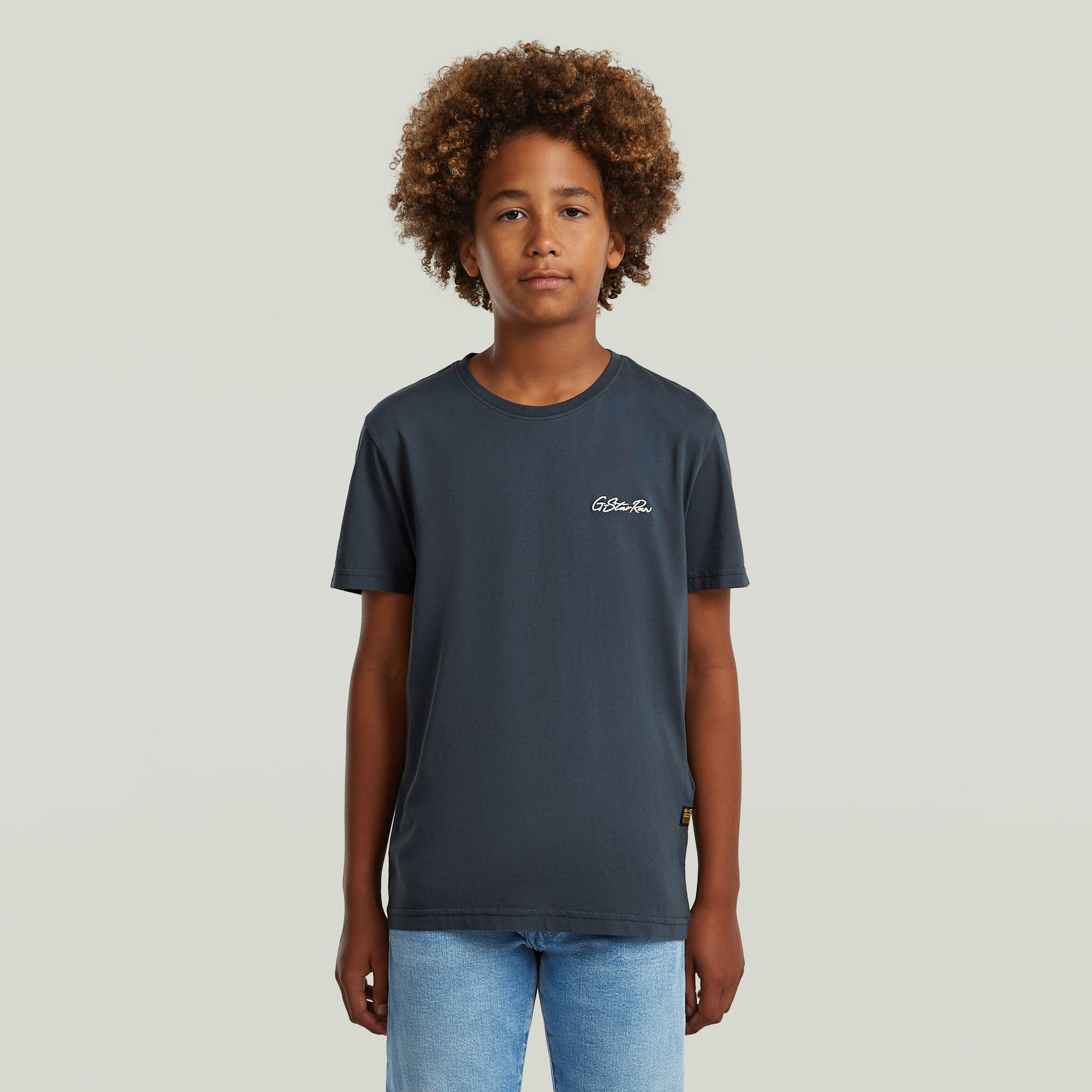 

Boys Base T-Shirt - Dunkelblau - jungen