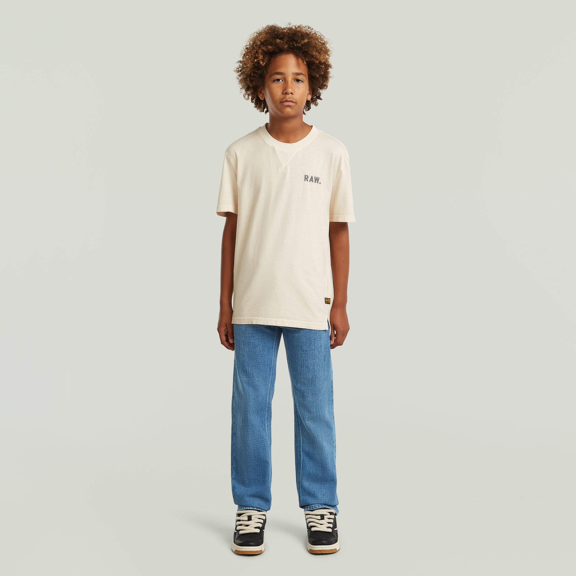Thumbnail - Boys Nifous T-Shirt - Weiß - jungen