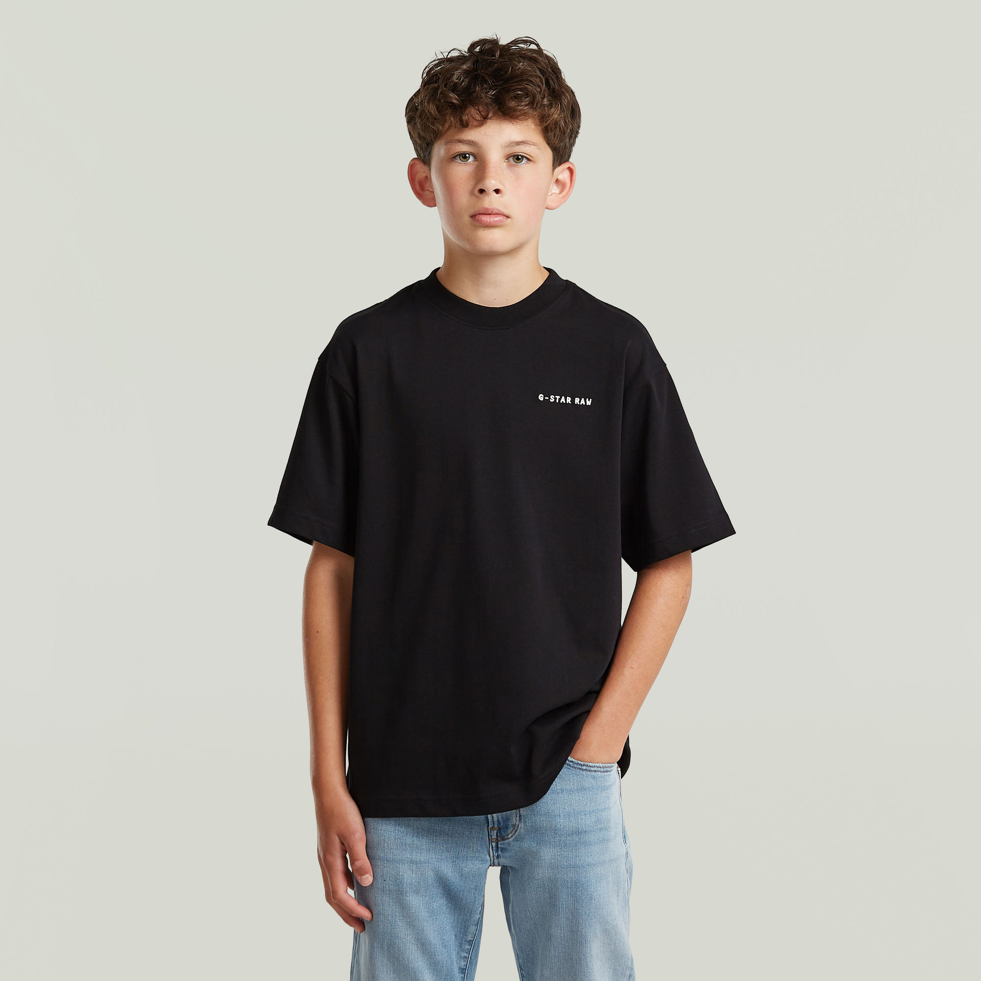 Boys Oversized T-Shirt - Schwarz - jungen