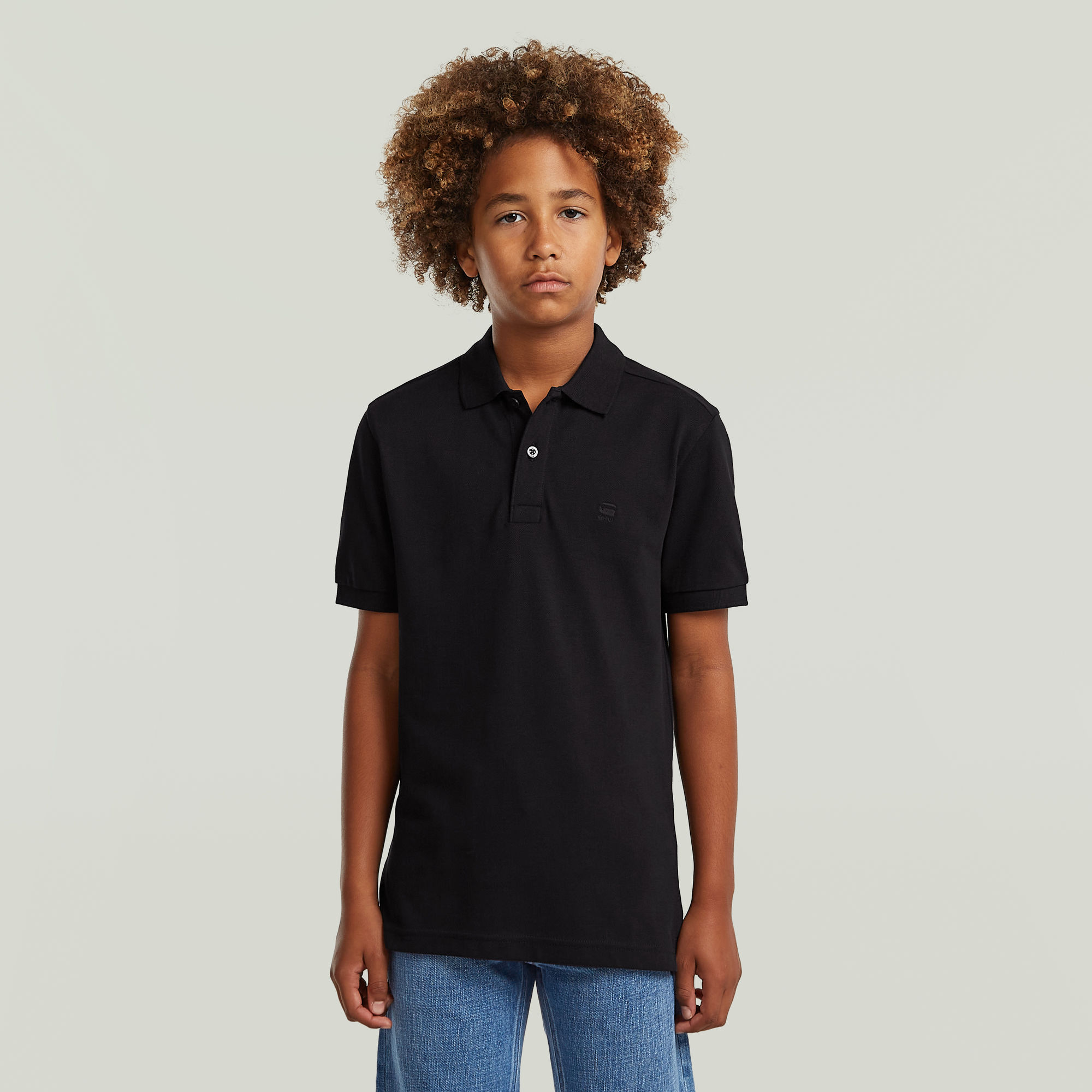 Boys Dunda Core Polo - Schwarz - jungen