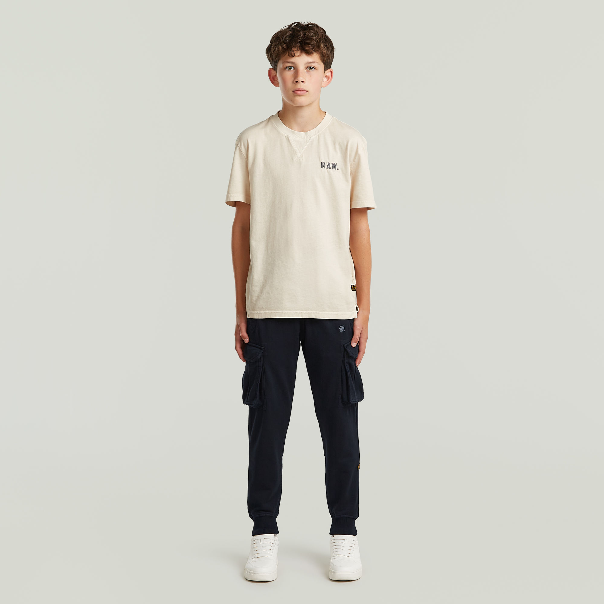 Thumbnail - Boys Nifous Cargo Sweatpants - Dunkelblau - jungen