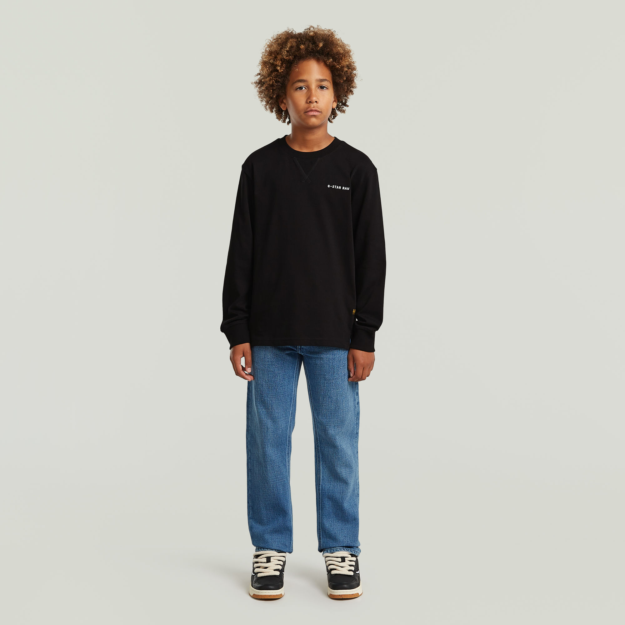 Thumbnail - Boys Nifous T-Shirt - Schwarz - jungen